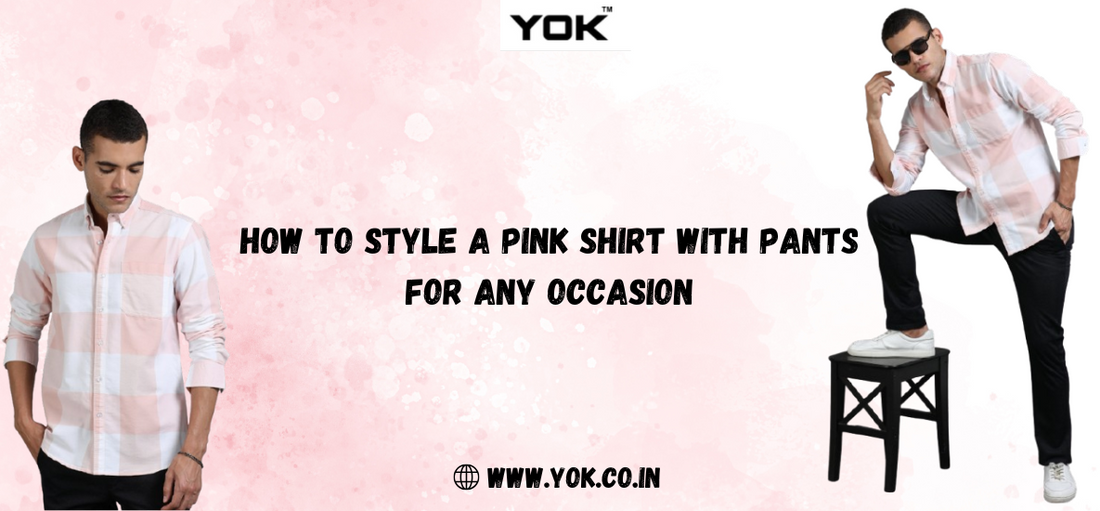 Pink Shirt for Men