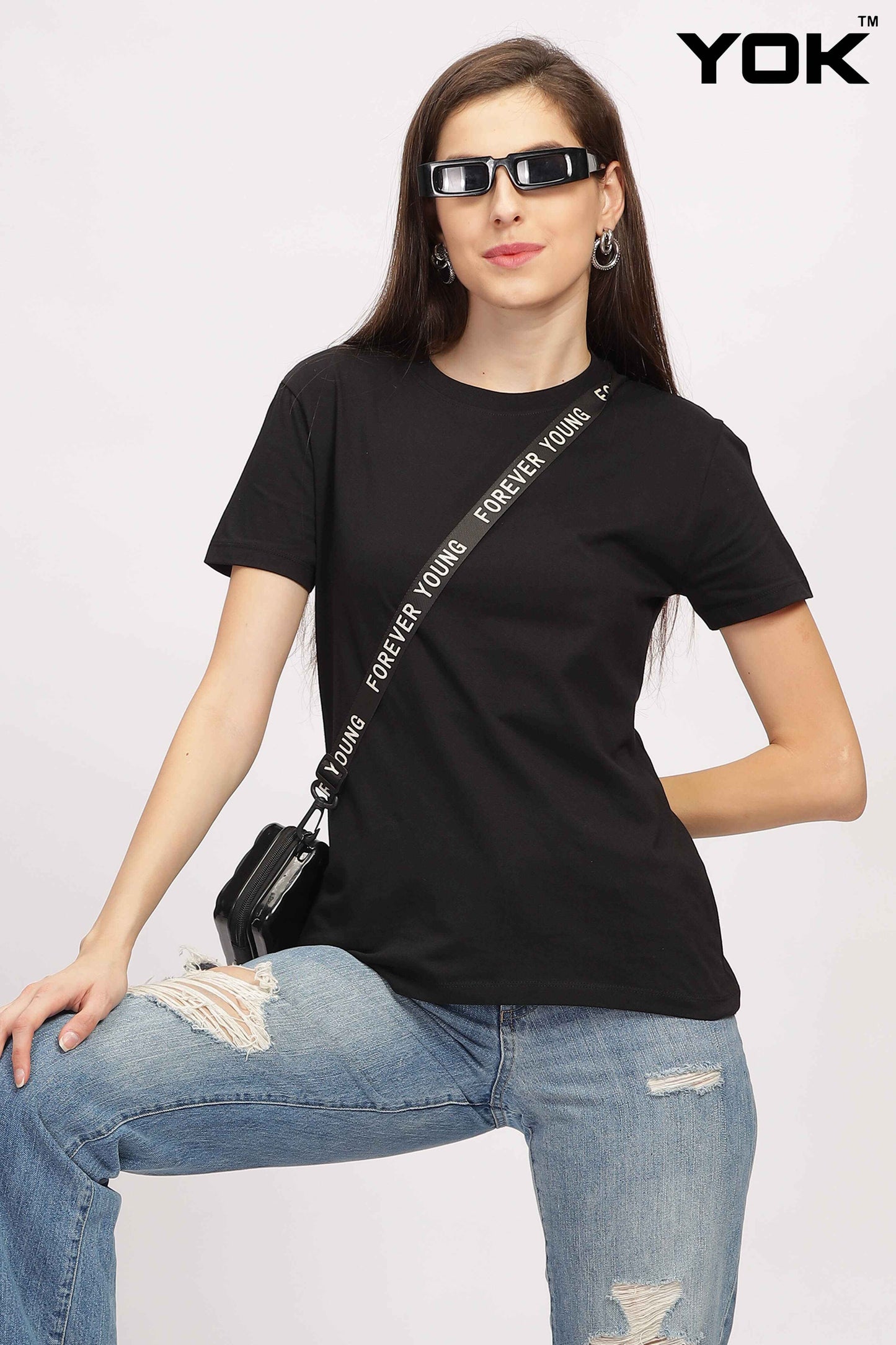 Plain t shirts for women