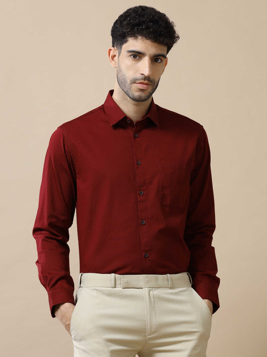 Maroon Shirt for Men