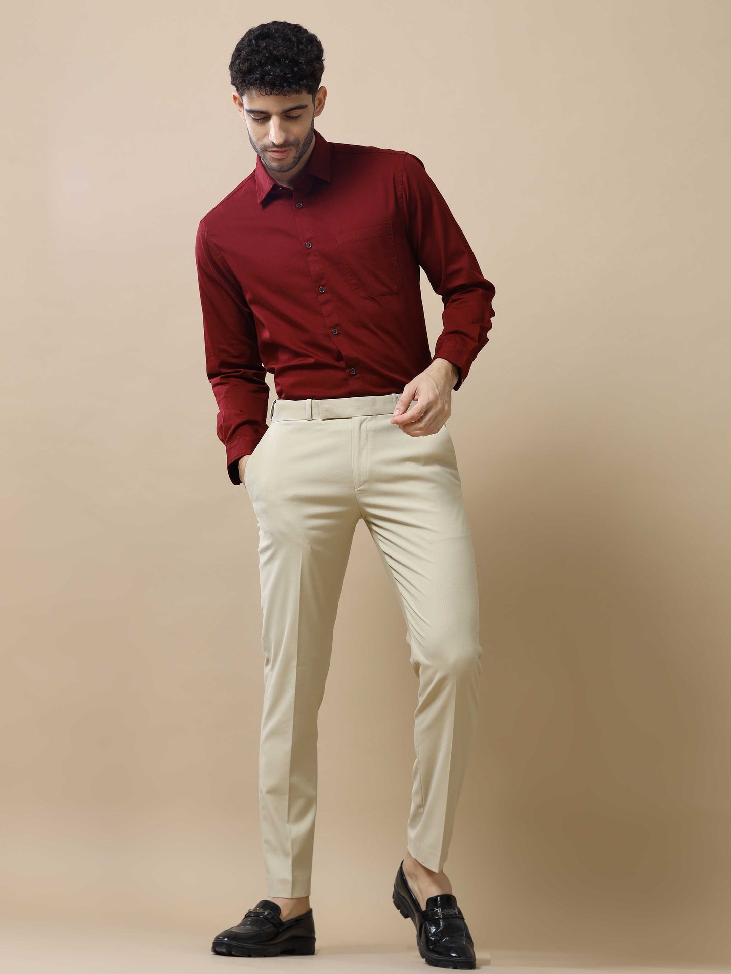 Maroon Shirt for Men