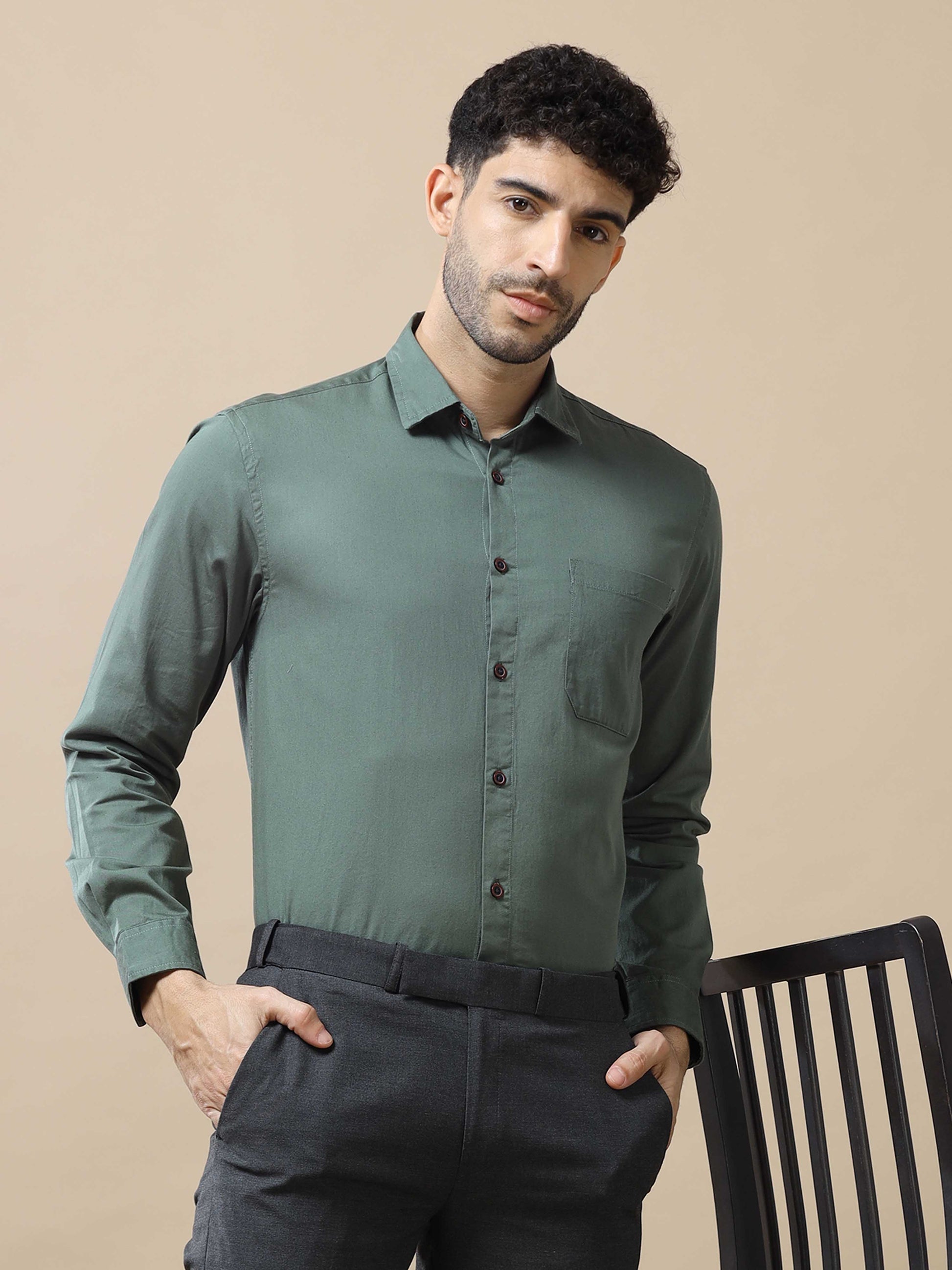  Pista Green Shirt for Men 