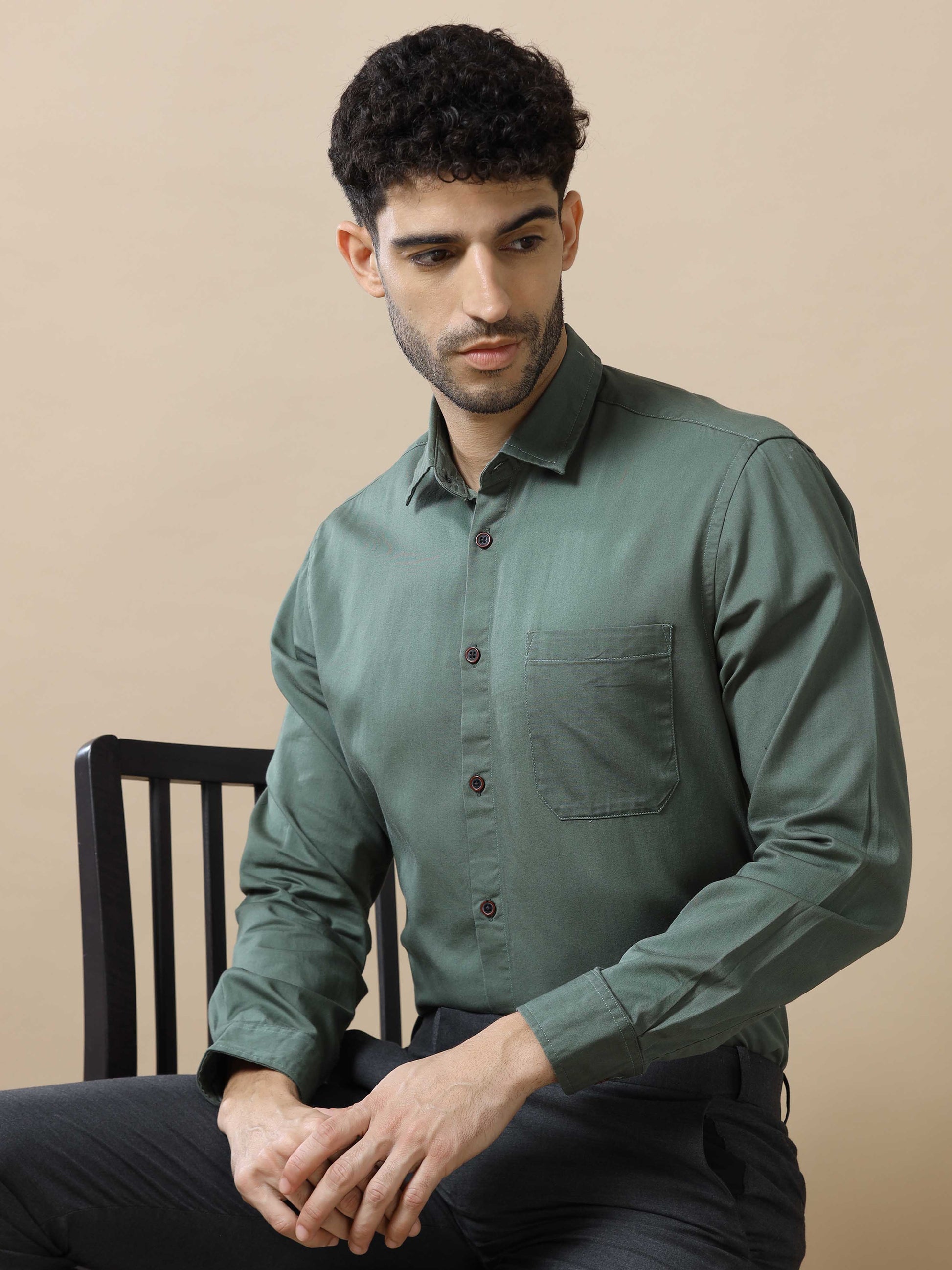  Pista Green Shirt for Men 