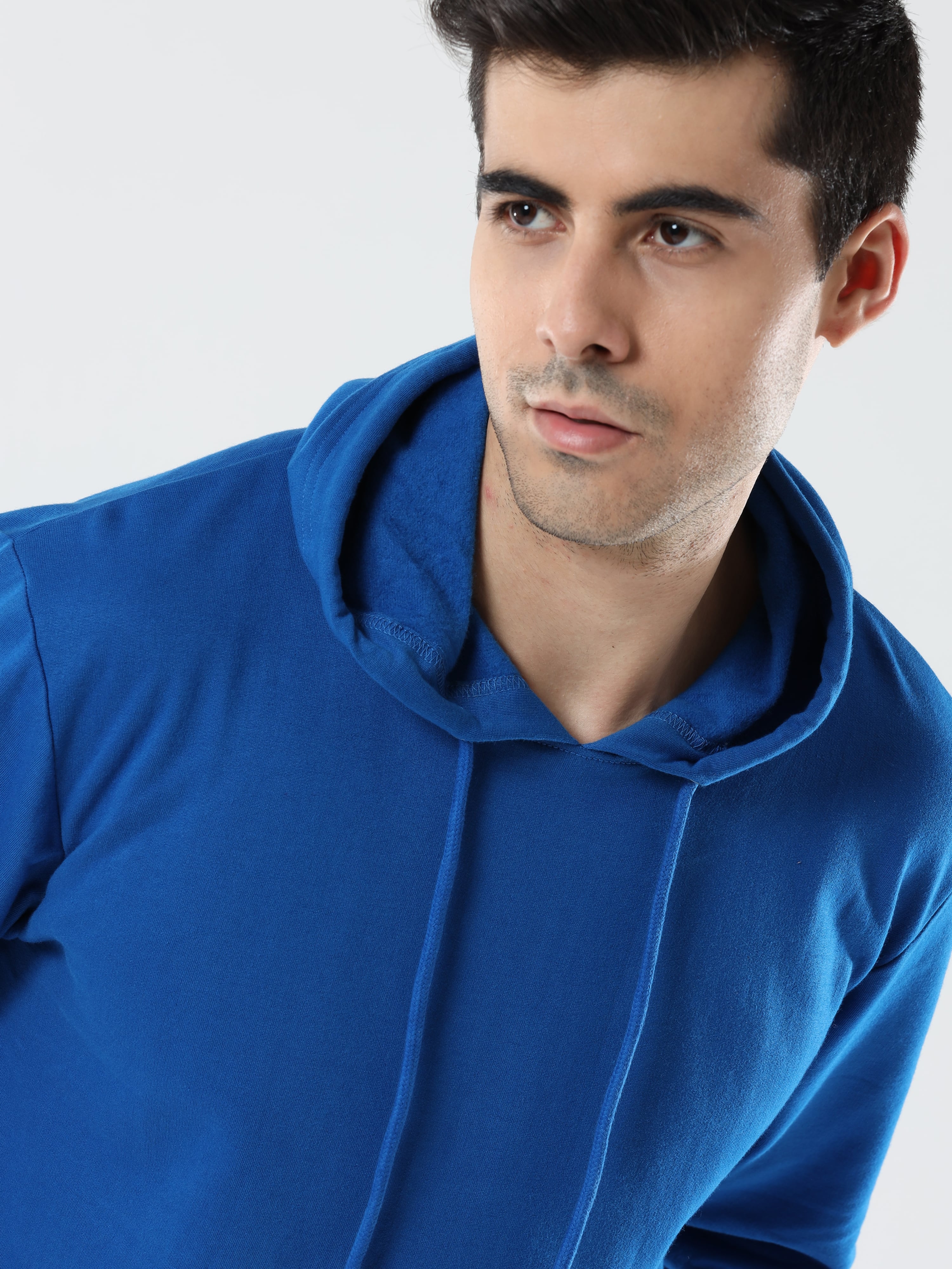 Shop Plain Blue Hoodie for Men Online at Great Price