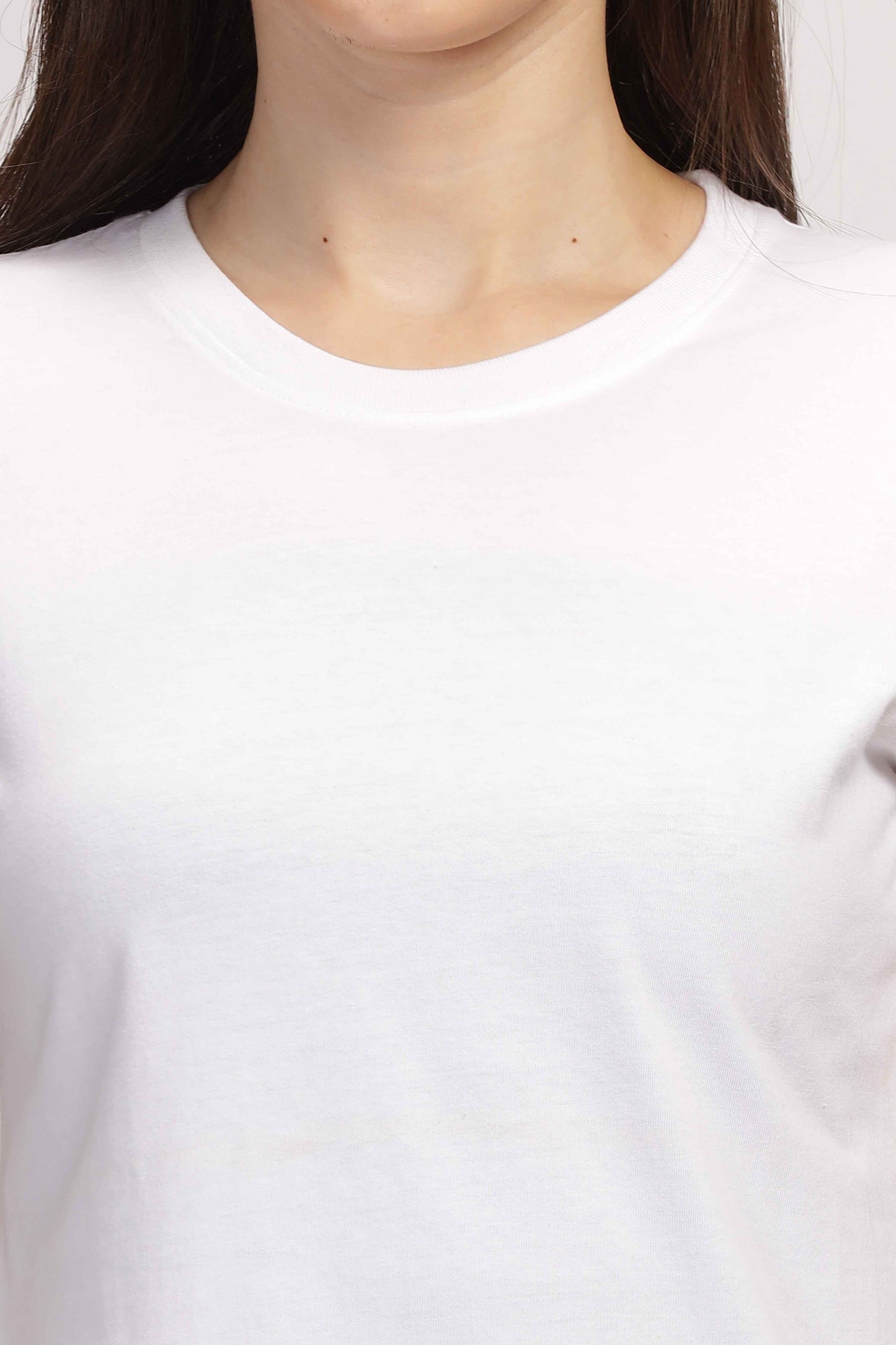 Plain White T Shirt for Women