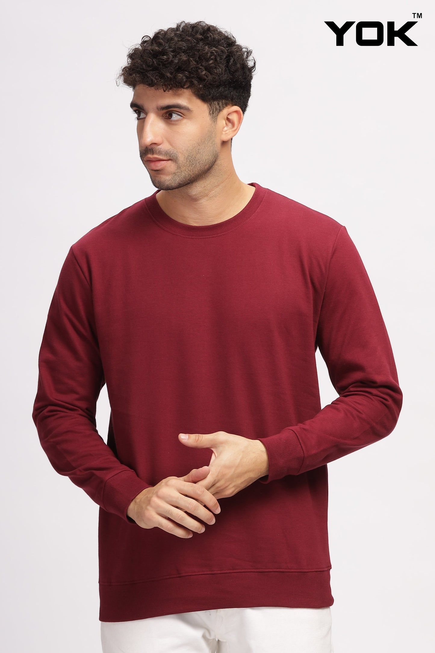 Maroon Color Sweatshirt 