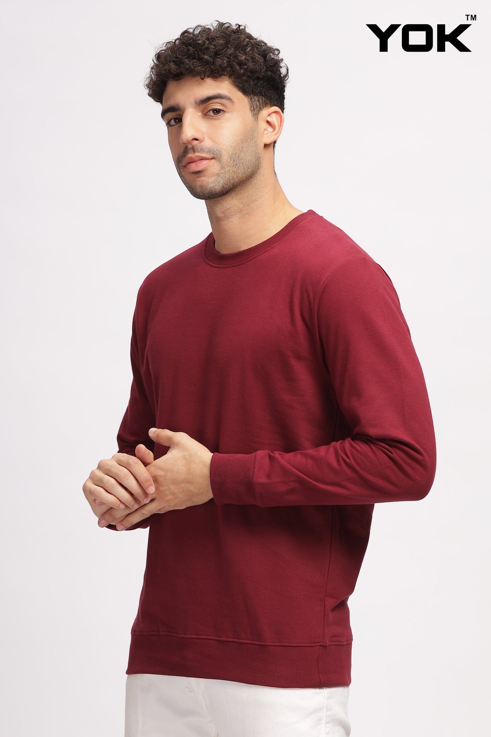 Maroon Color Sweatshirt 