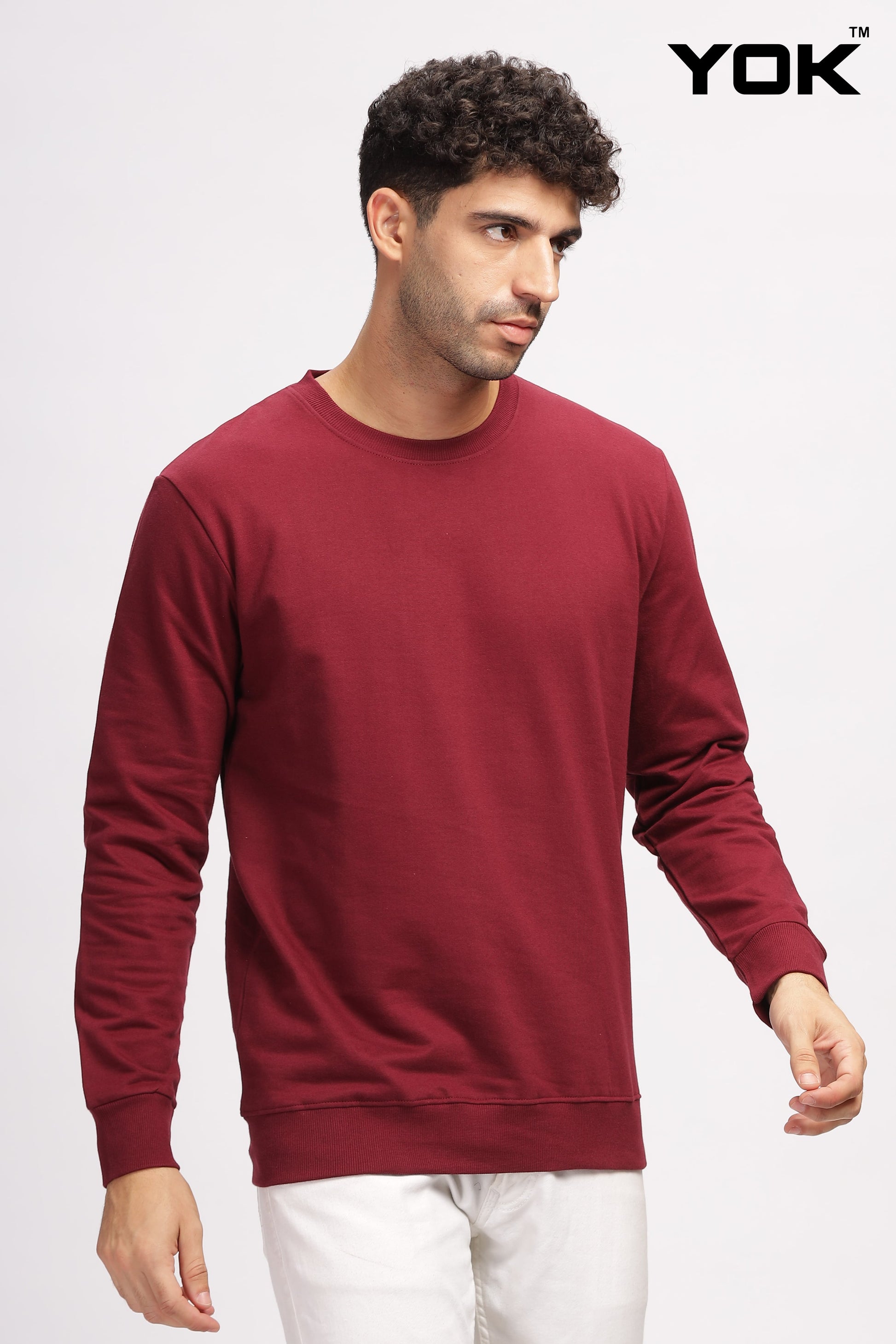 Maroon Color Sweatshirt 