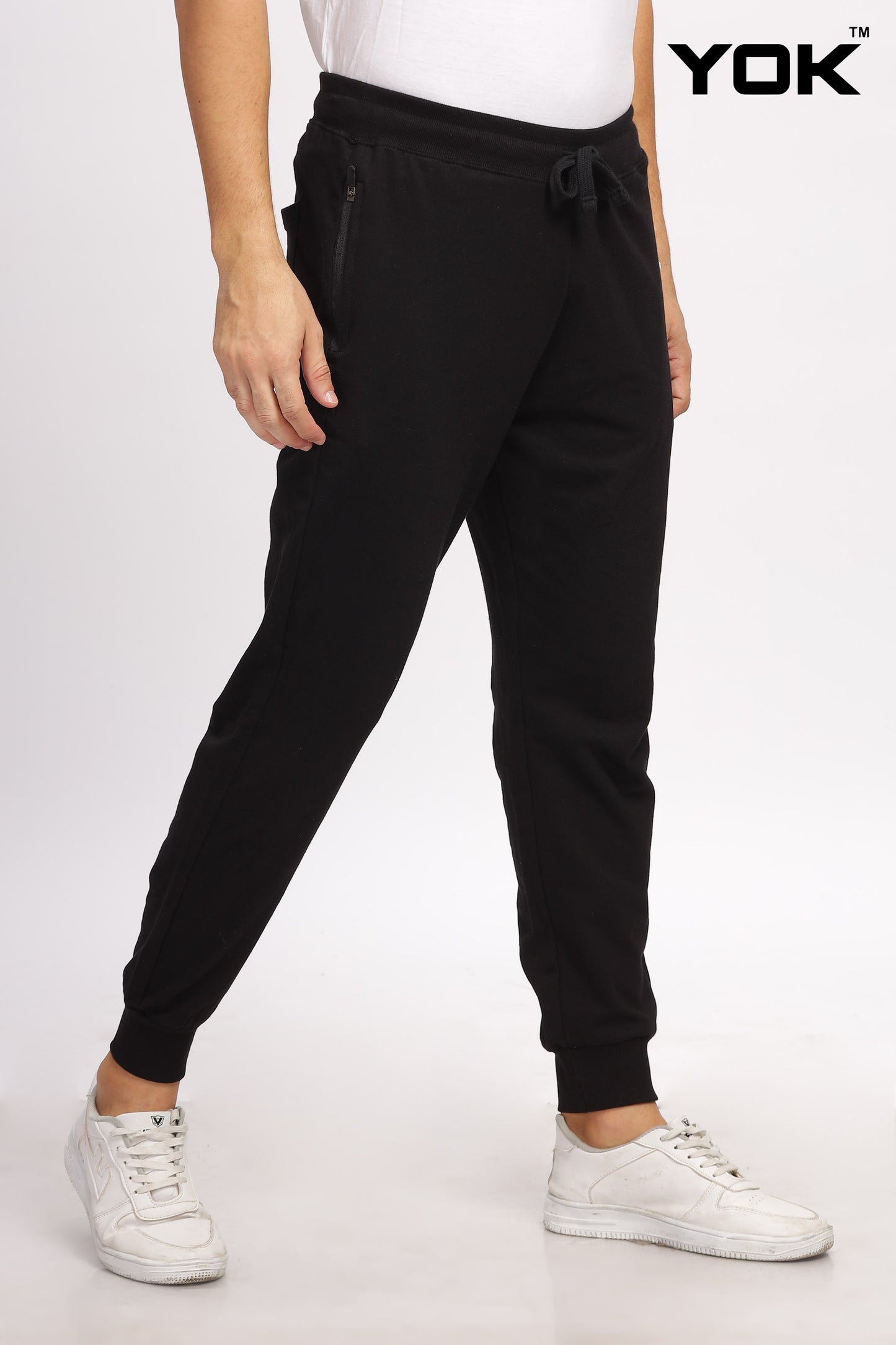 SimplySolid Black Joggers