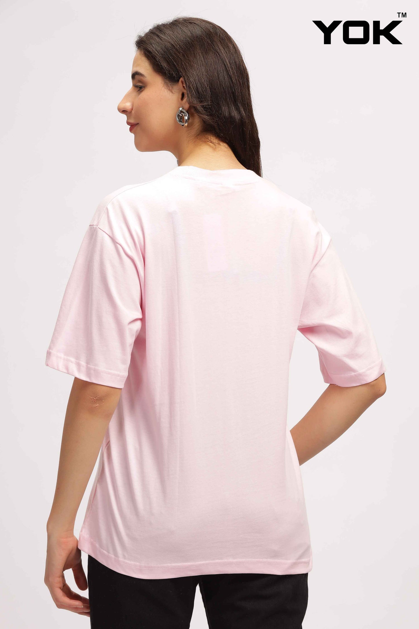 Soft Pink oversized t shirt