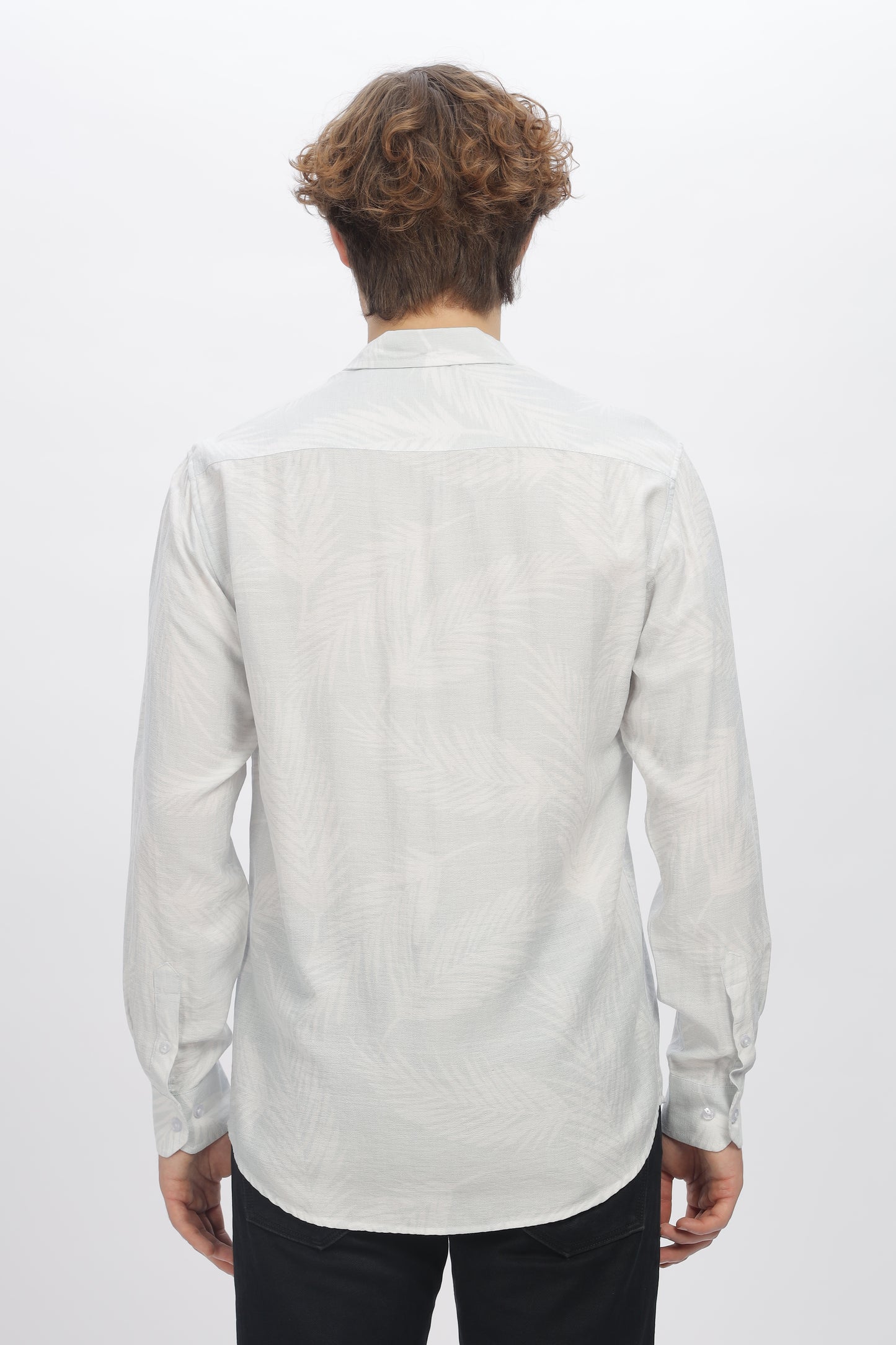  Light Grey Shirt for Men - Printed Shirt