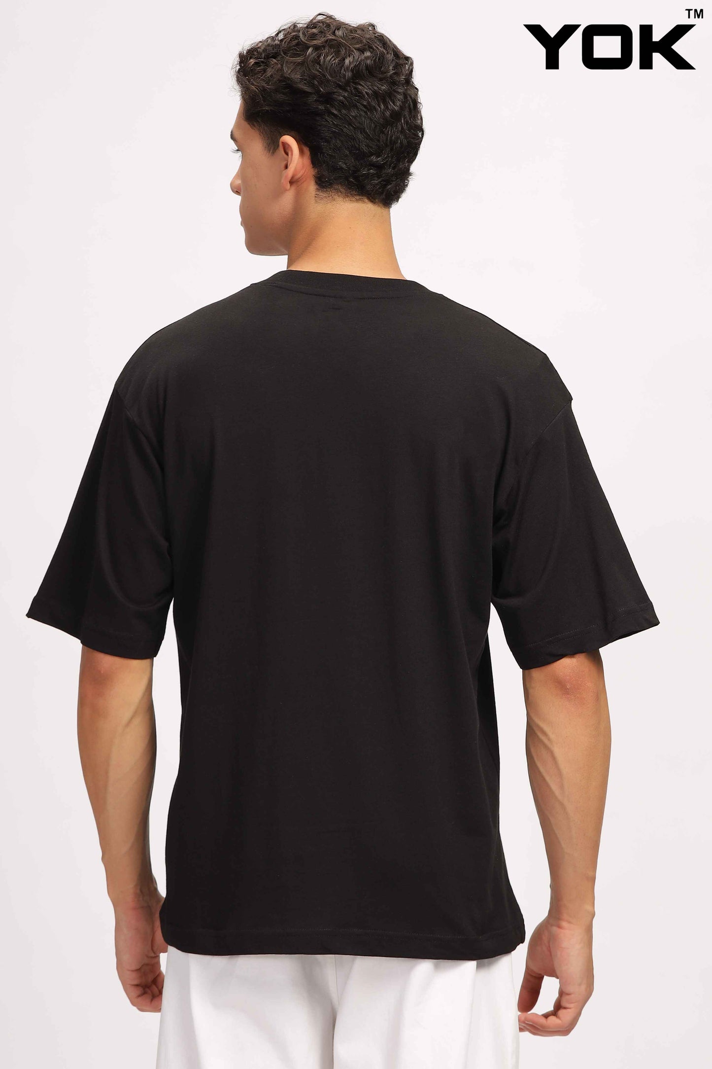 Plain Oversized Black T-Shirt