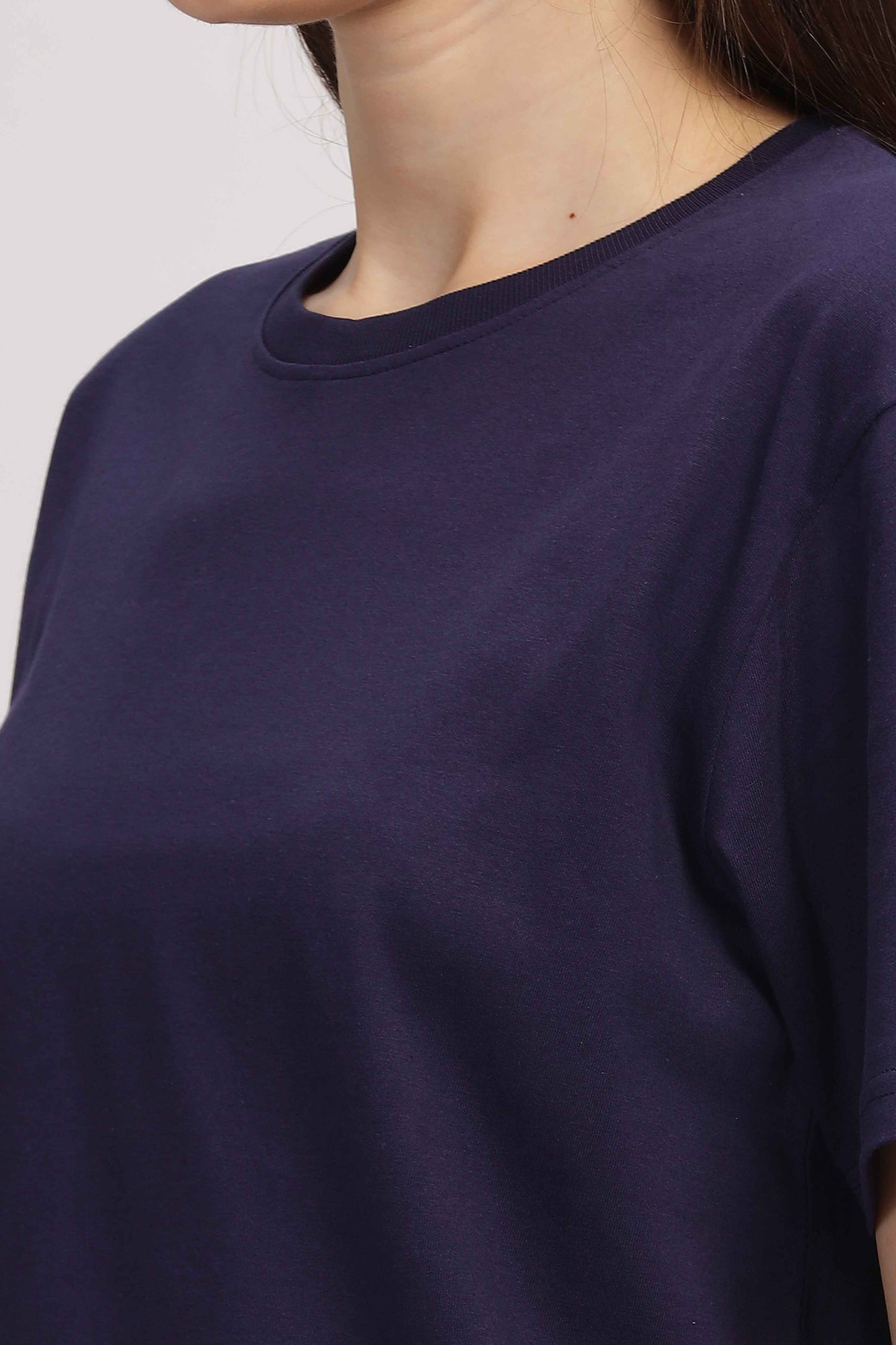 Navy Blue T Shirt for Women