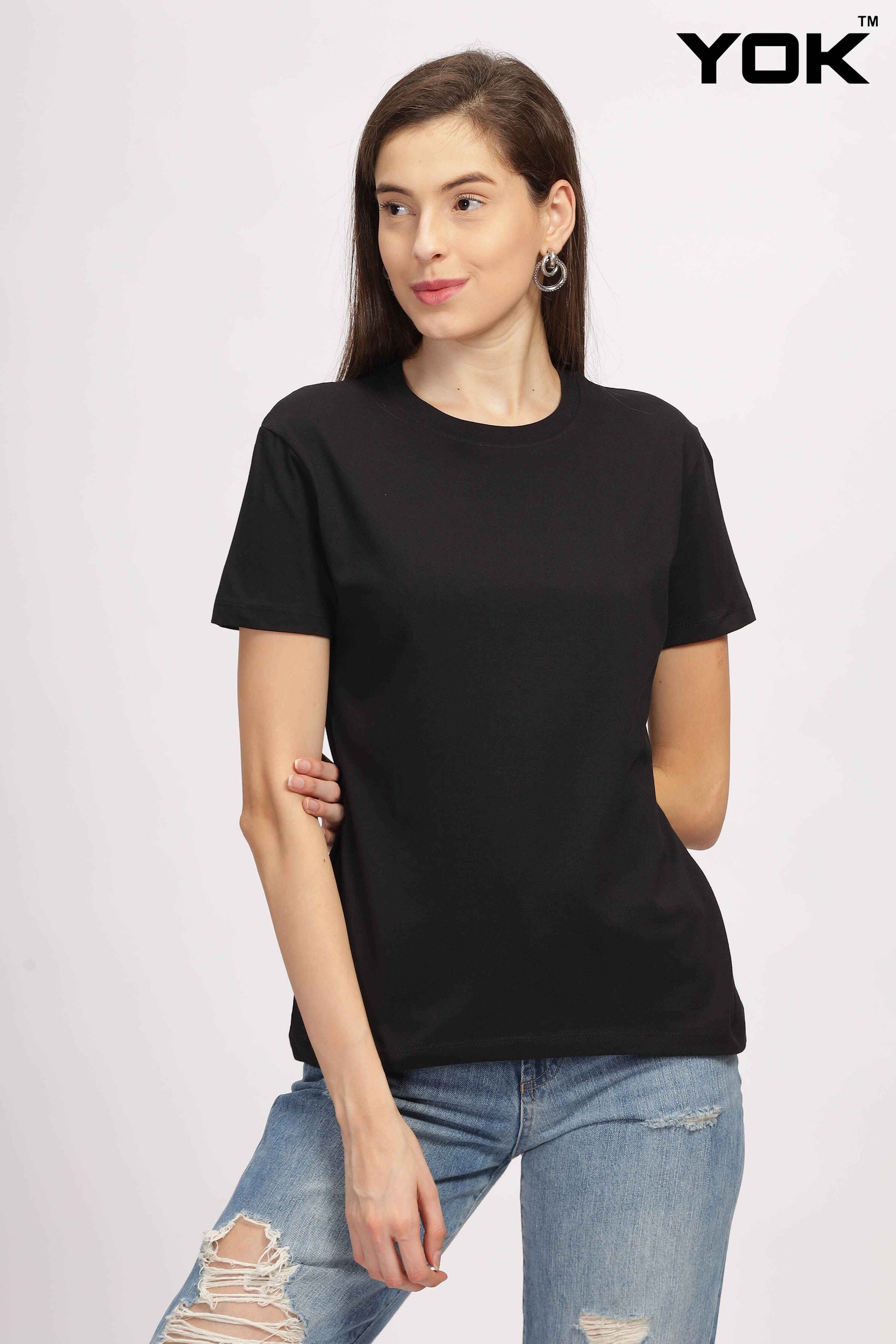 Plain t shirts for women