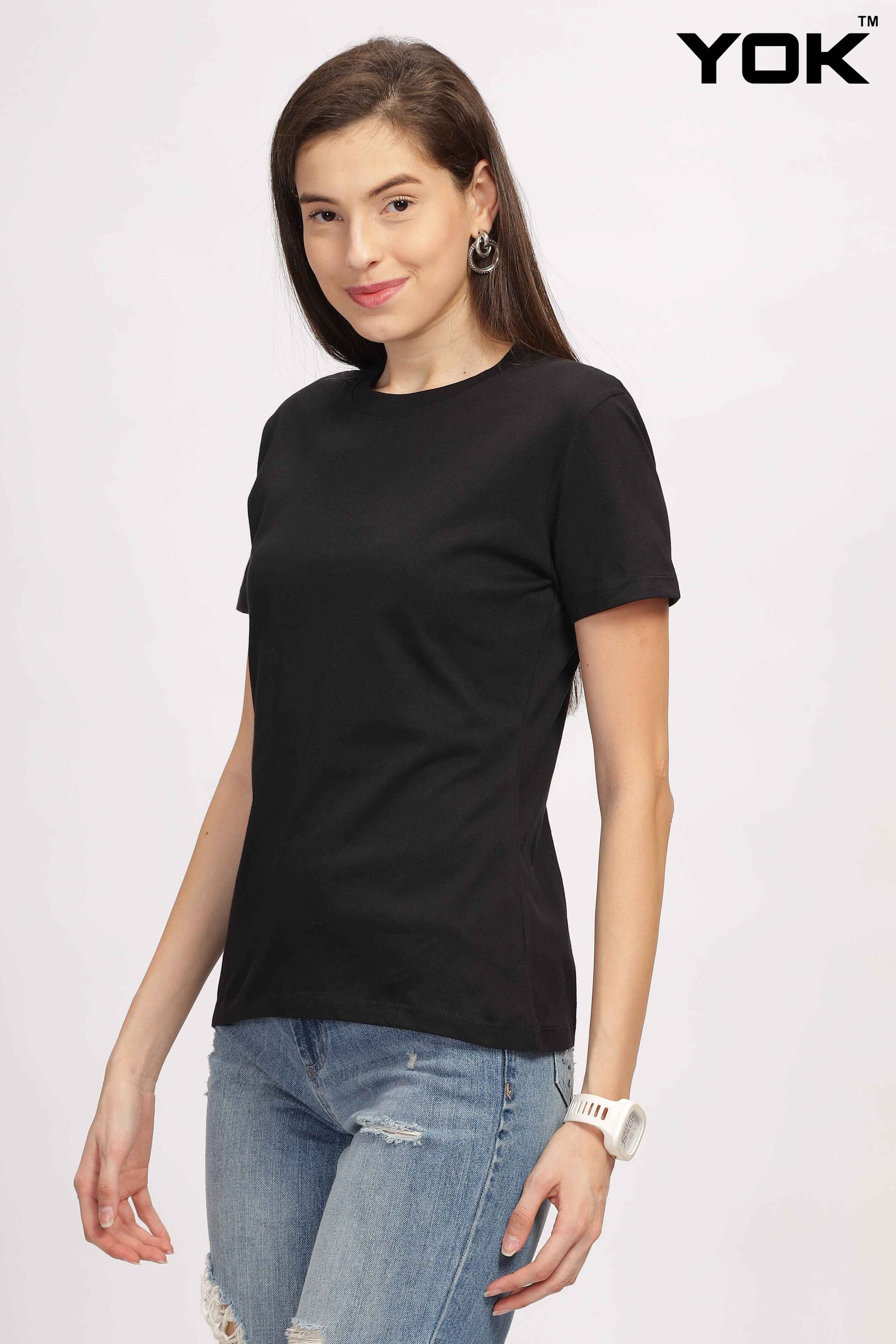 Plain t shirts for women