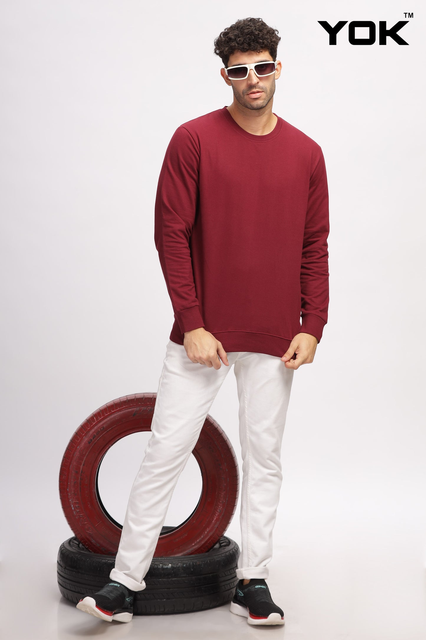 Maroon Color Sweatshirt 