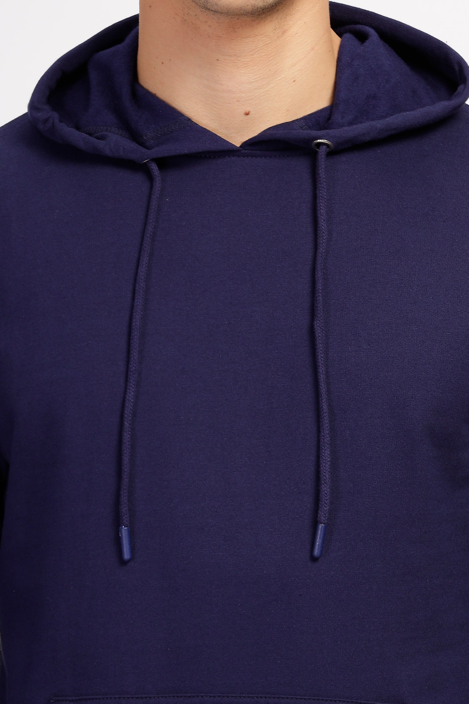 Plain Navy Blue Hoodie