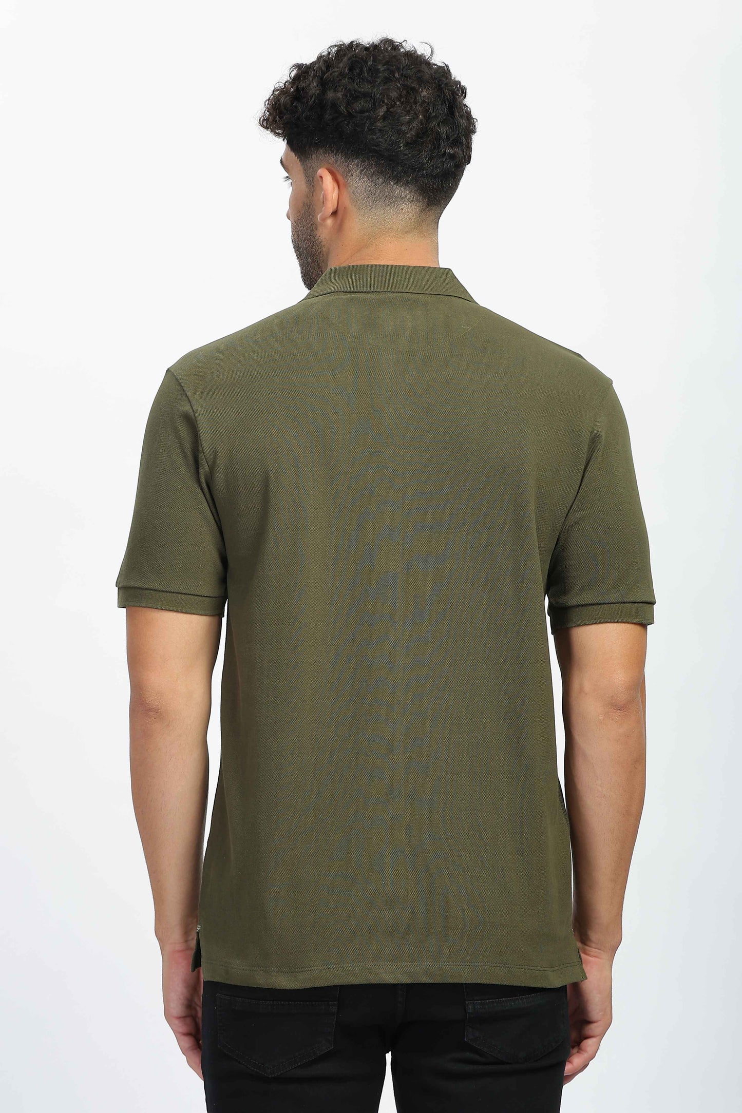 Olive Green Polo T Shirt for men