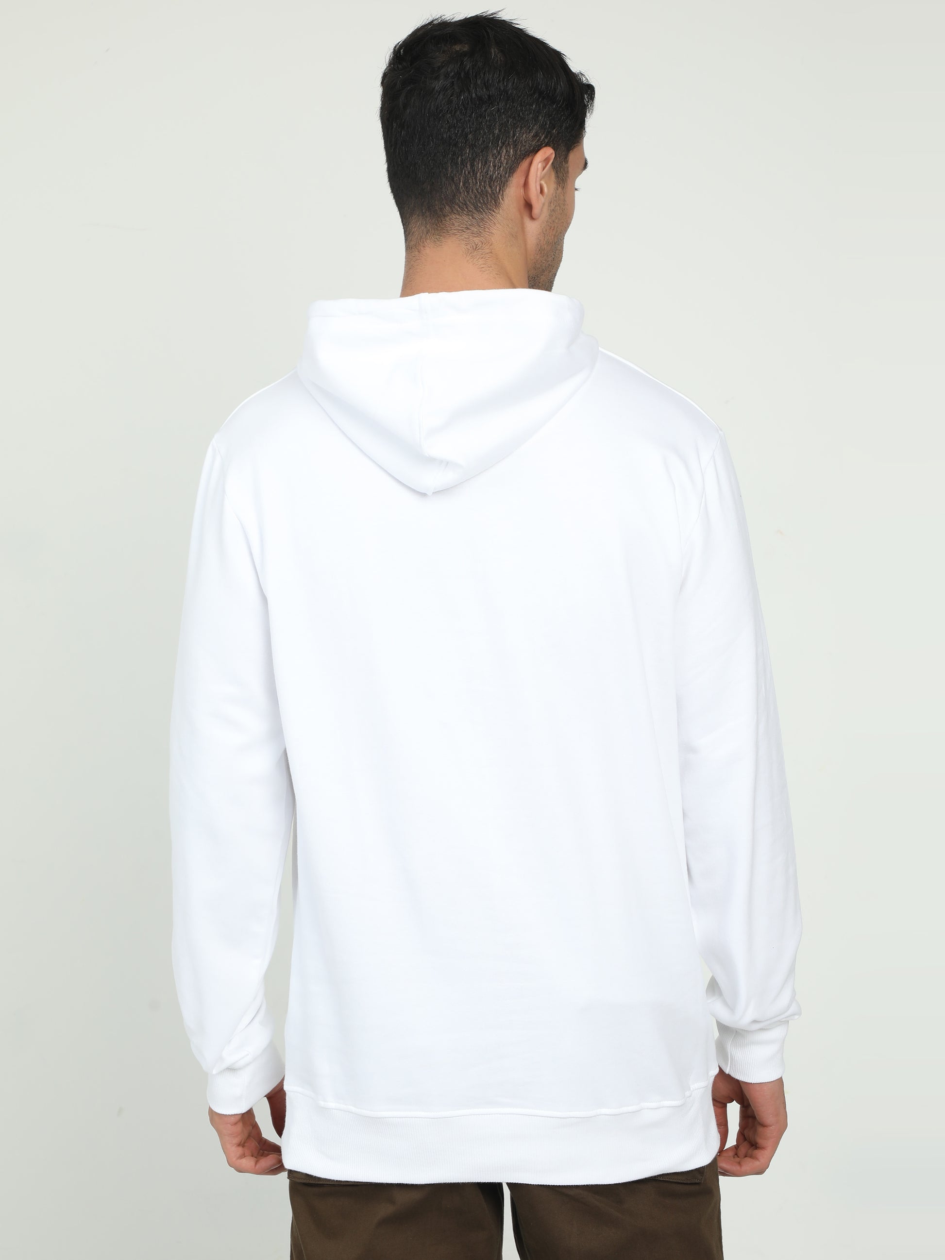 Plain White Hoodie