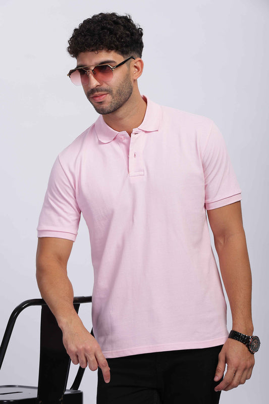 Mens Pink Polo Tshirts 