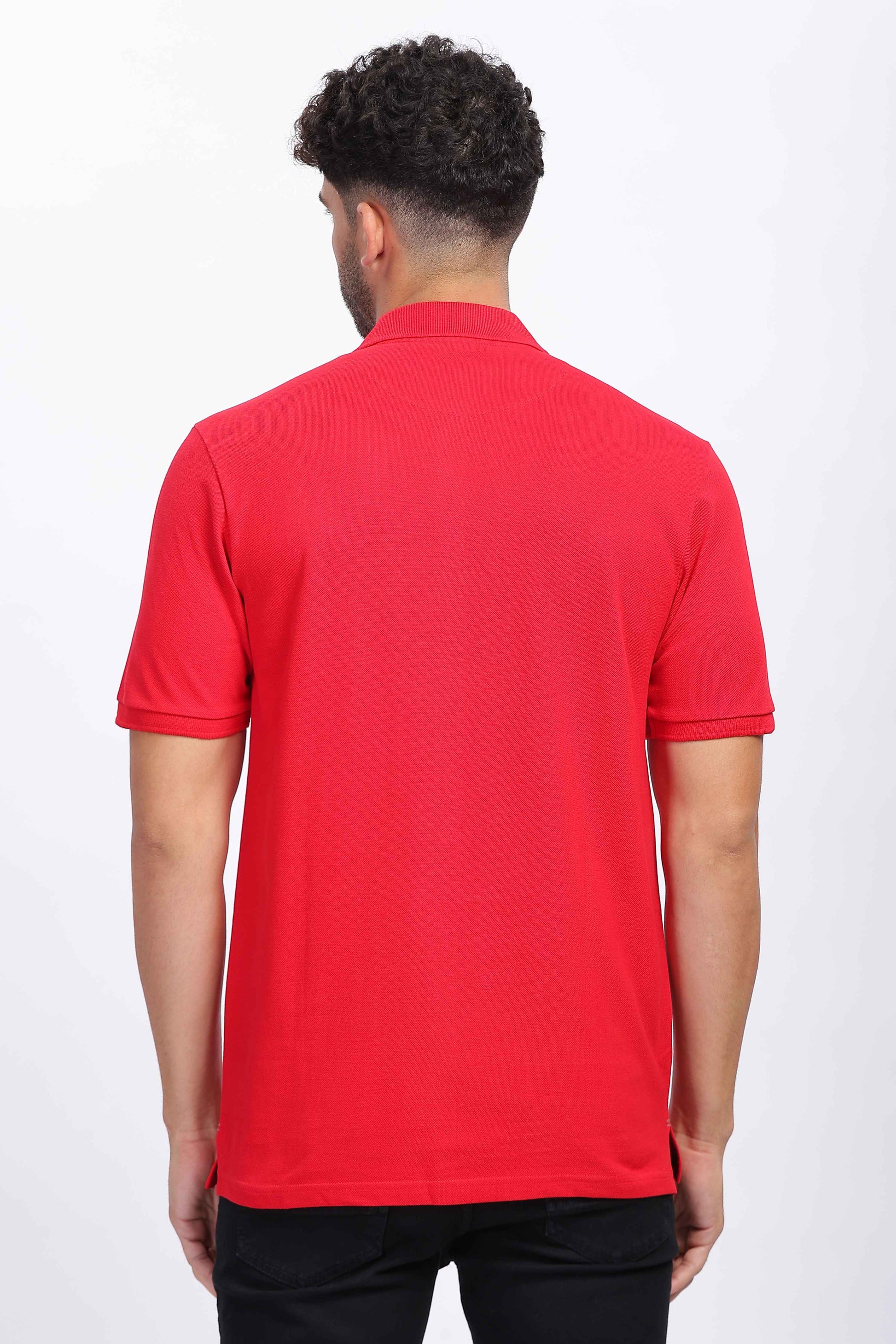 Red Polo T Shirts for Men 