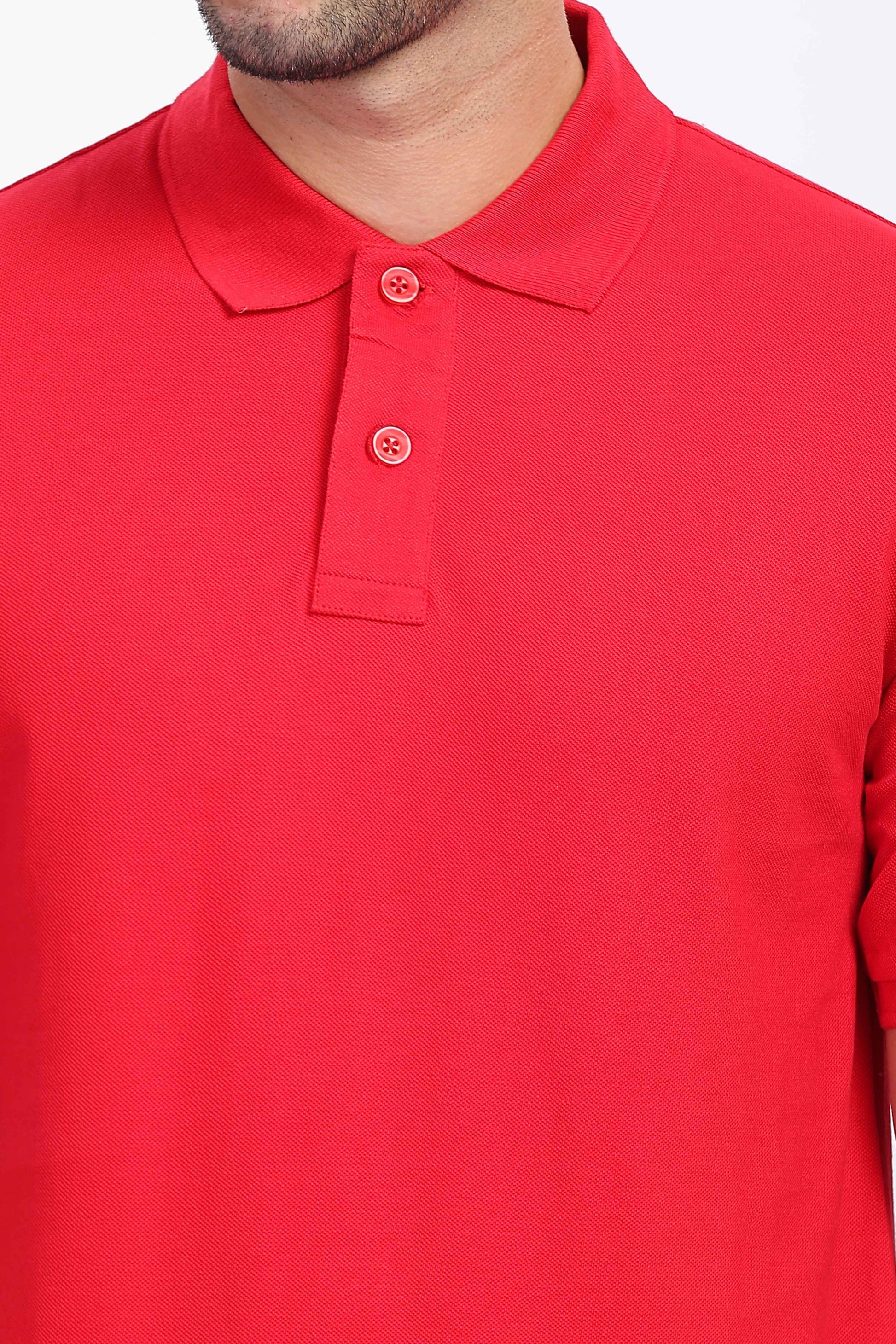 Red Polo T Shirts for Men 