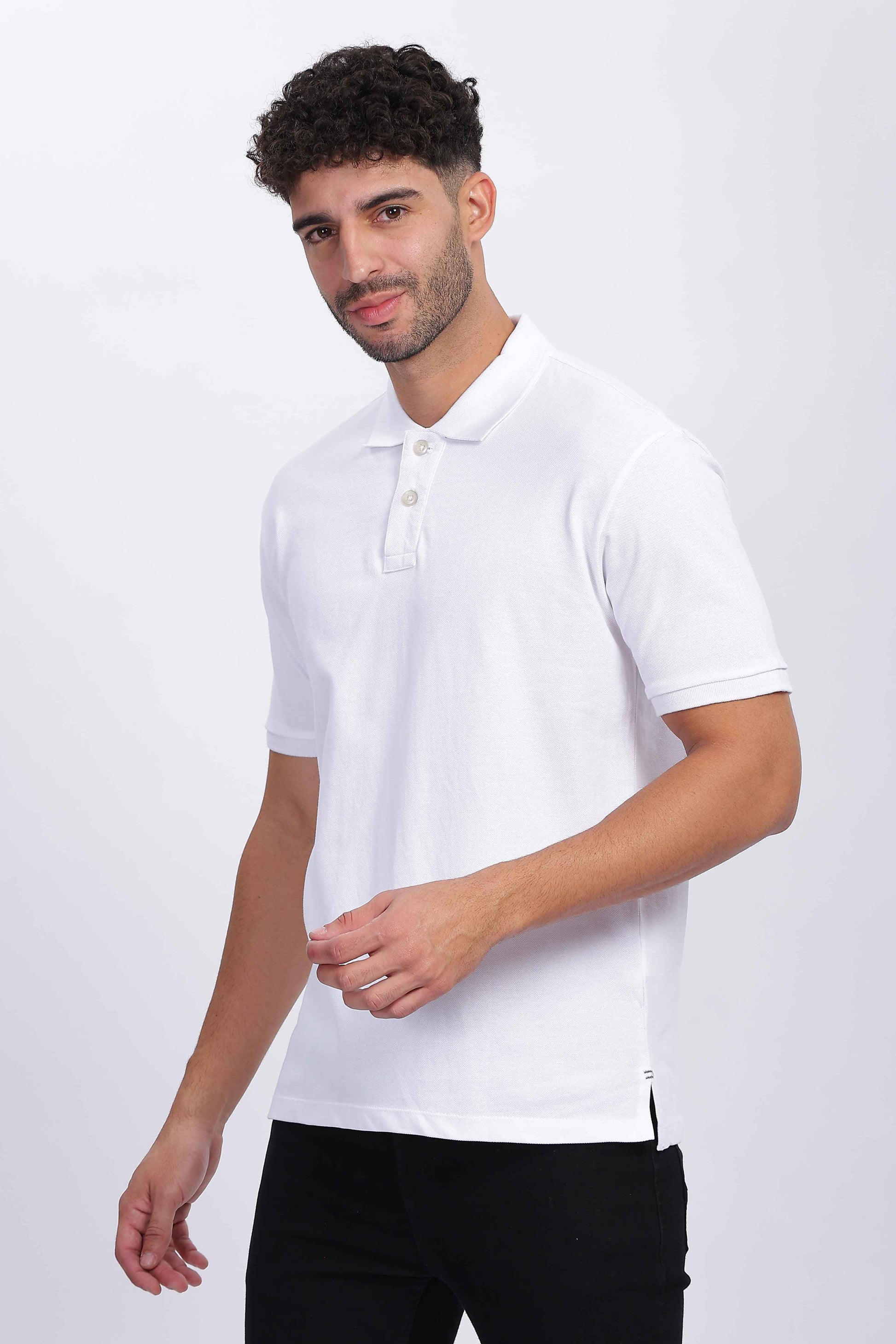 White Polo Tshirt