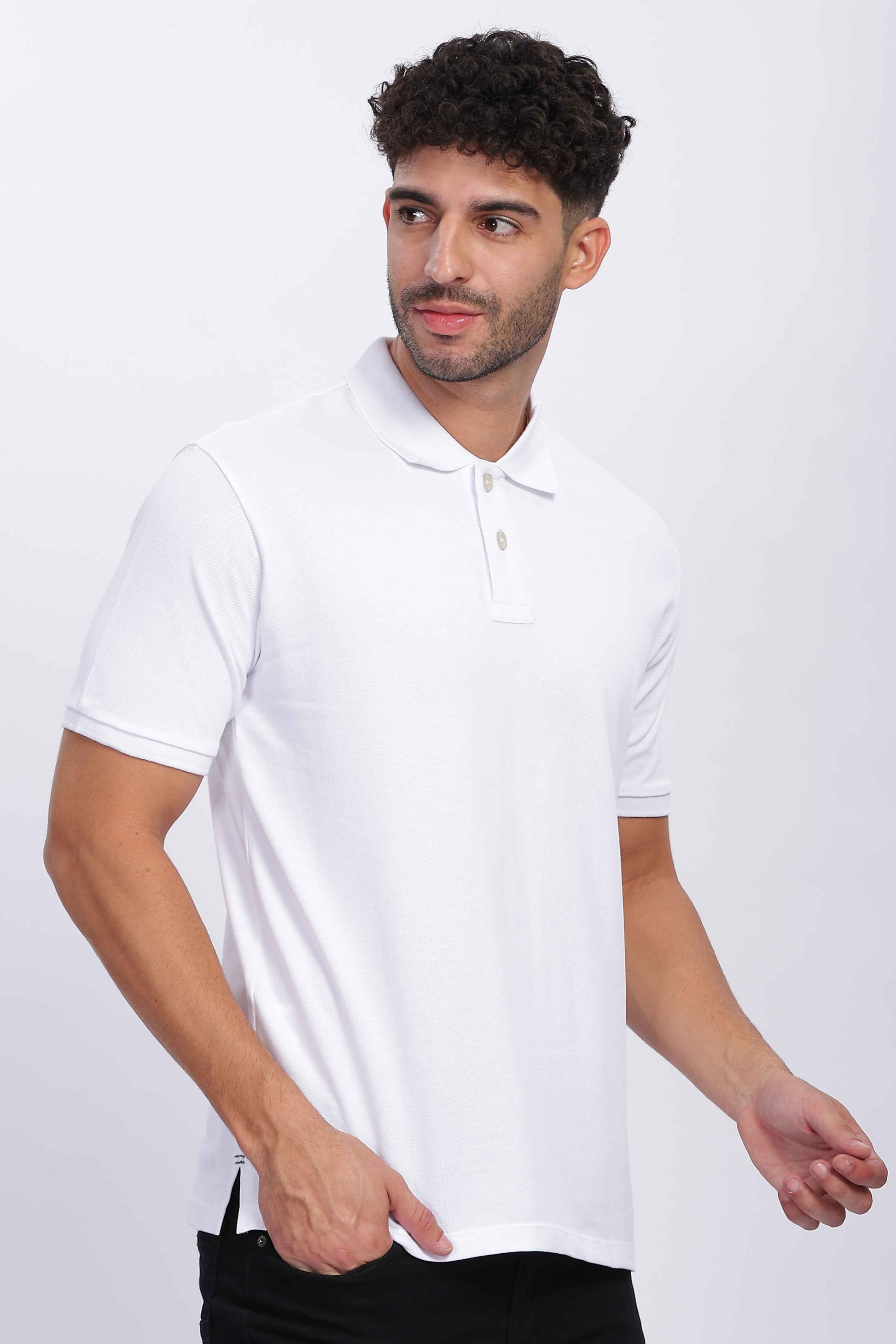 White Polo Tshirt