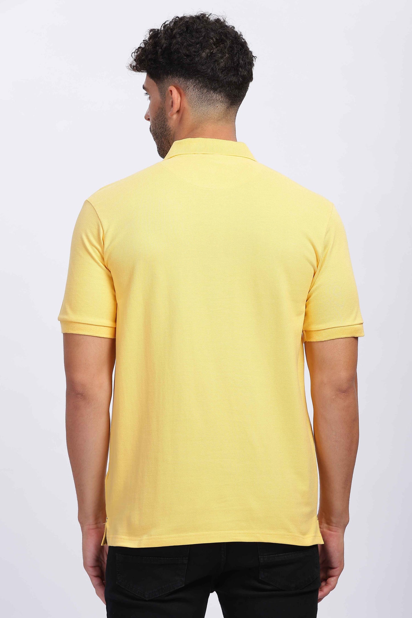 Classic Yellow Polo T- Shirt