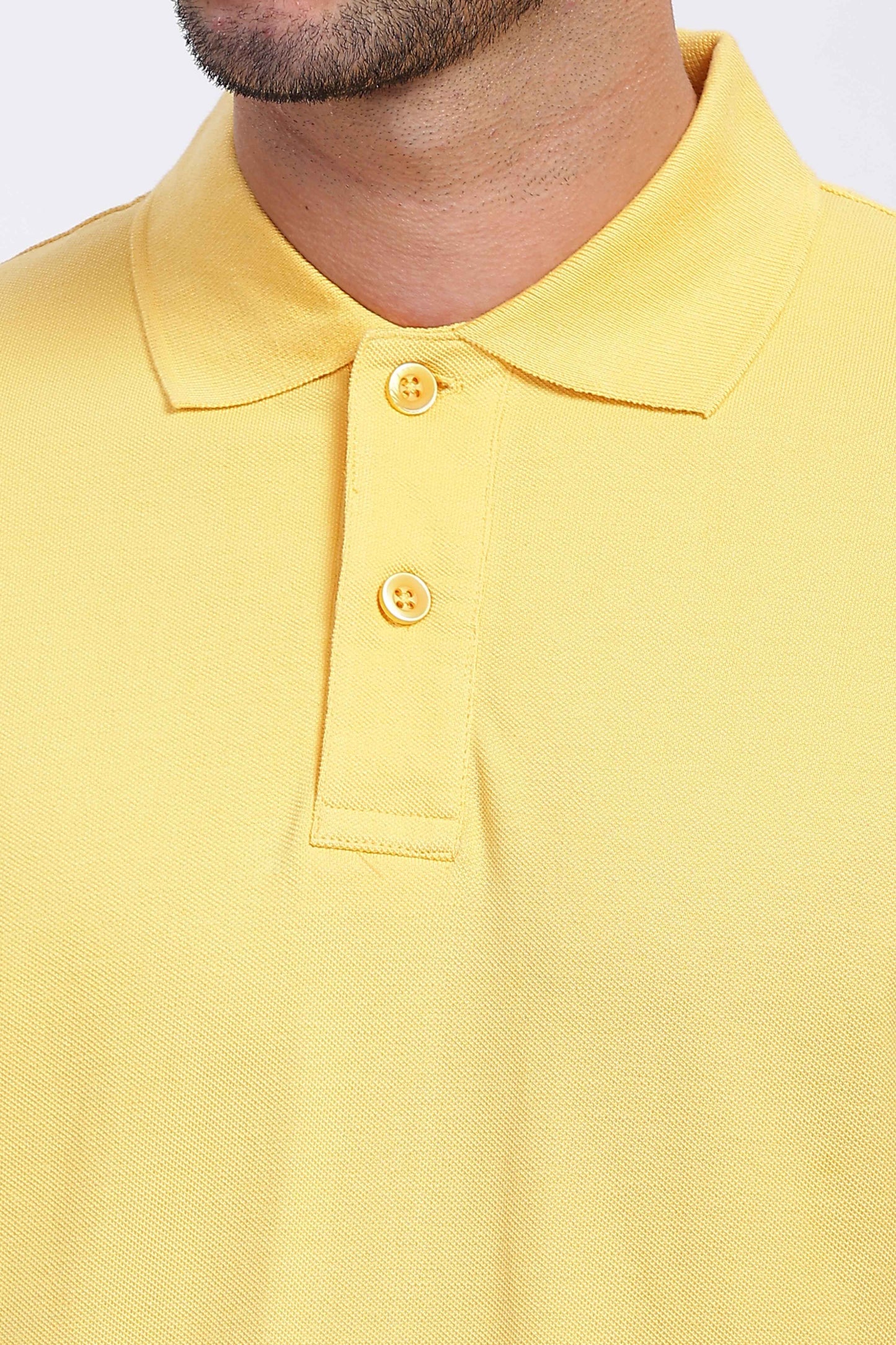 Classic Yellow Polo T- Shirt