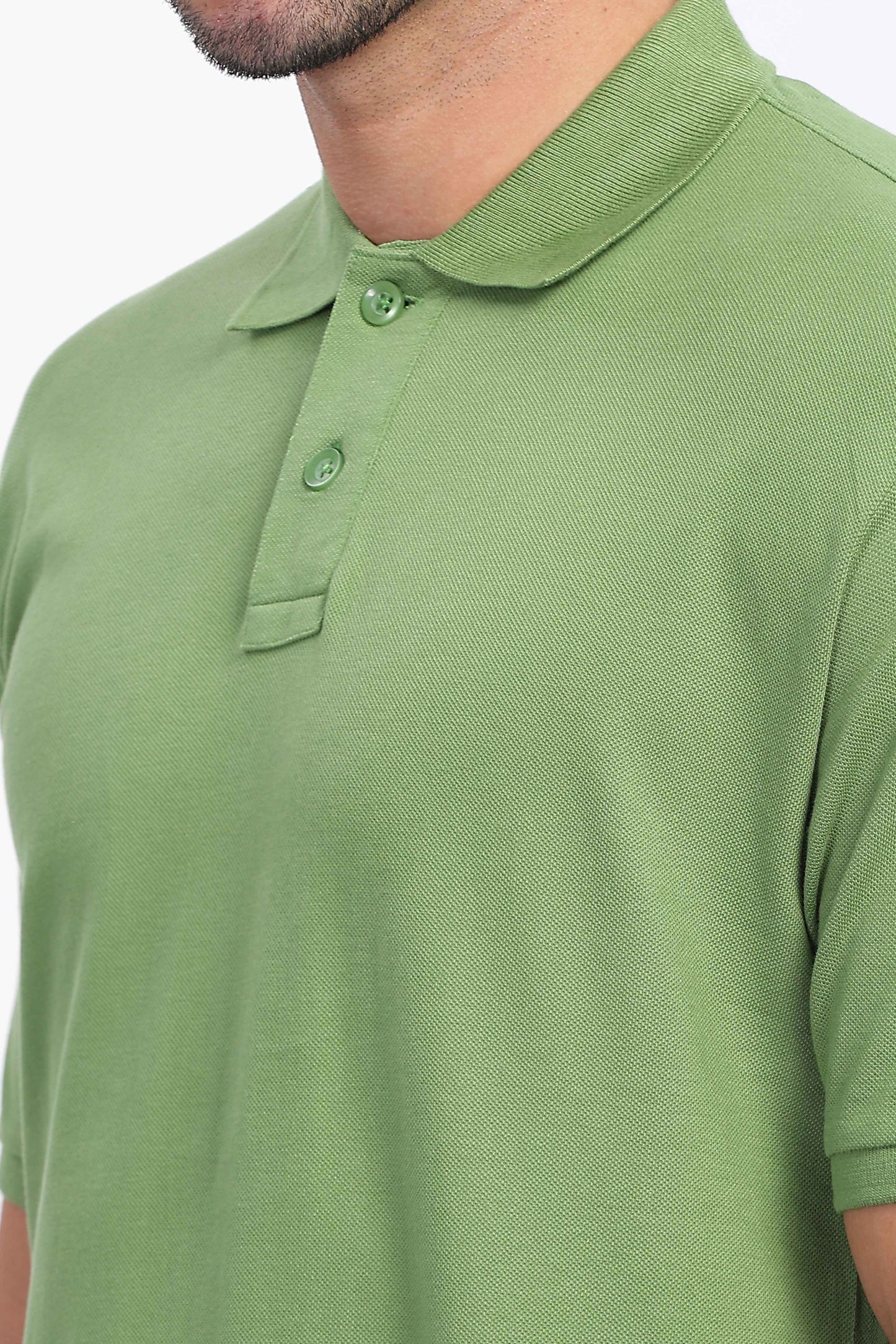  Light Green Polo T Shirt 