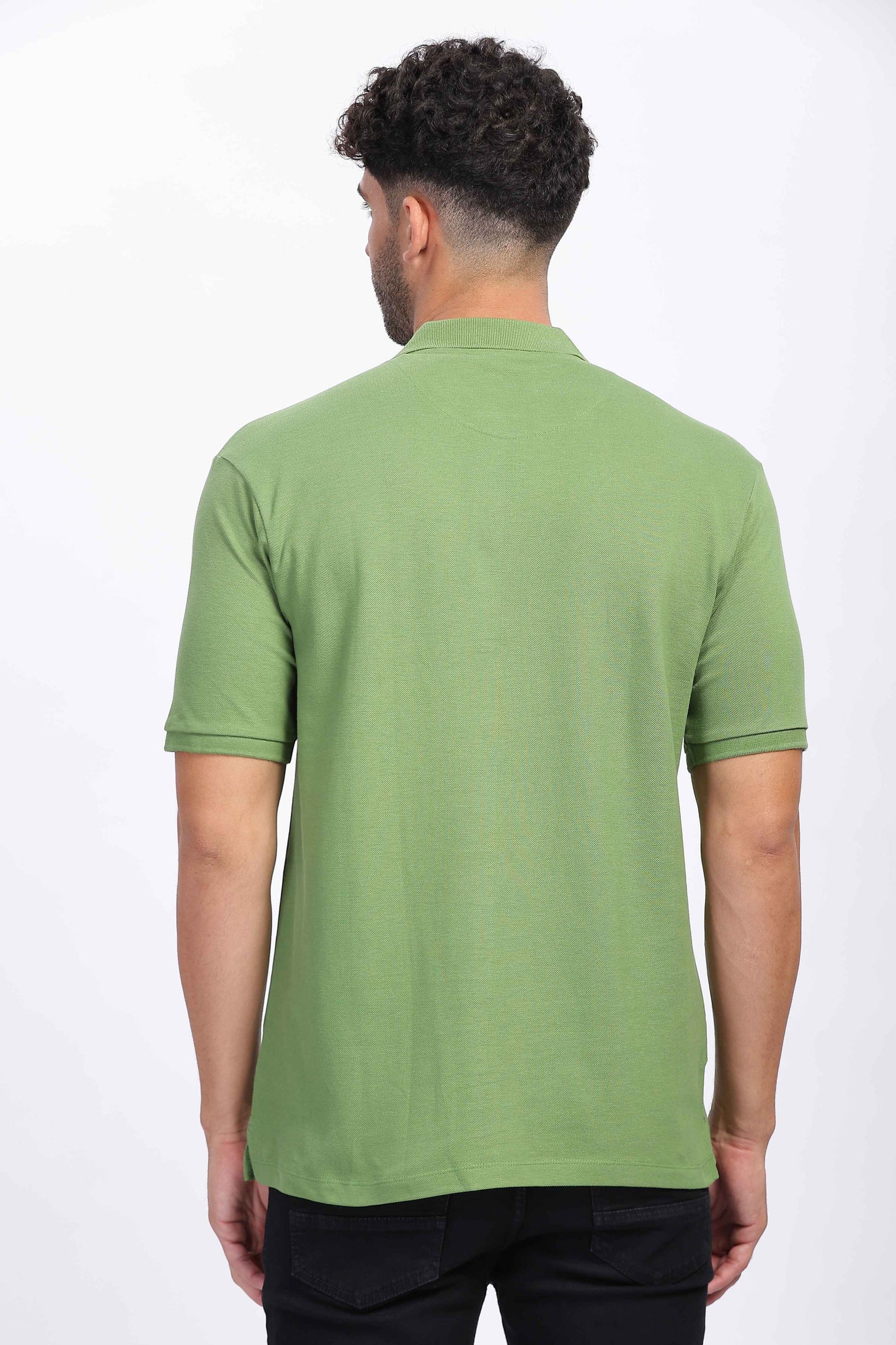  Light Green Polo T Shirt 