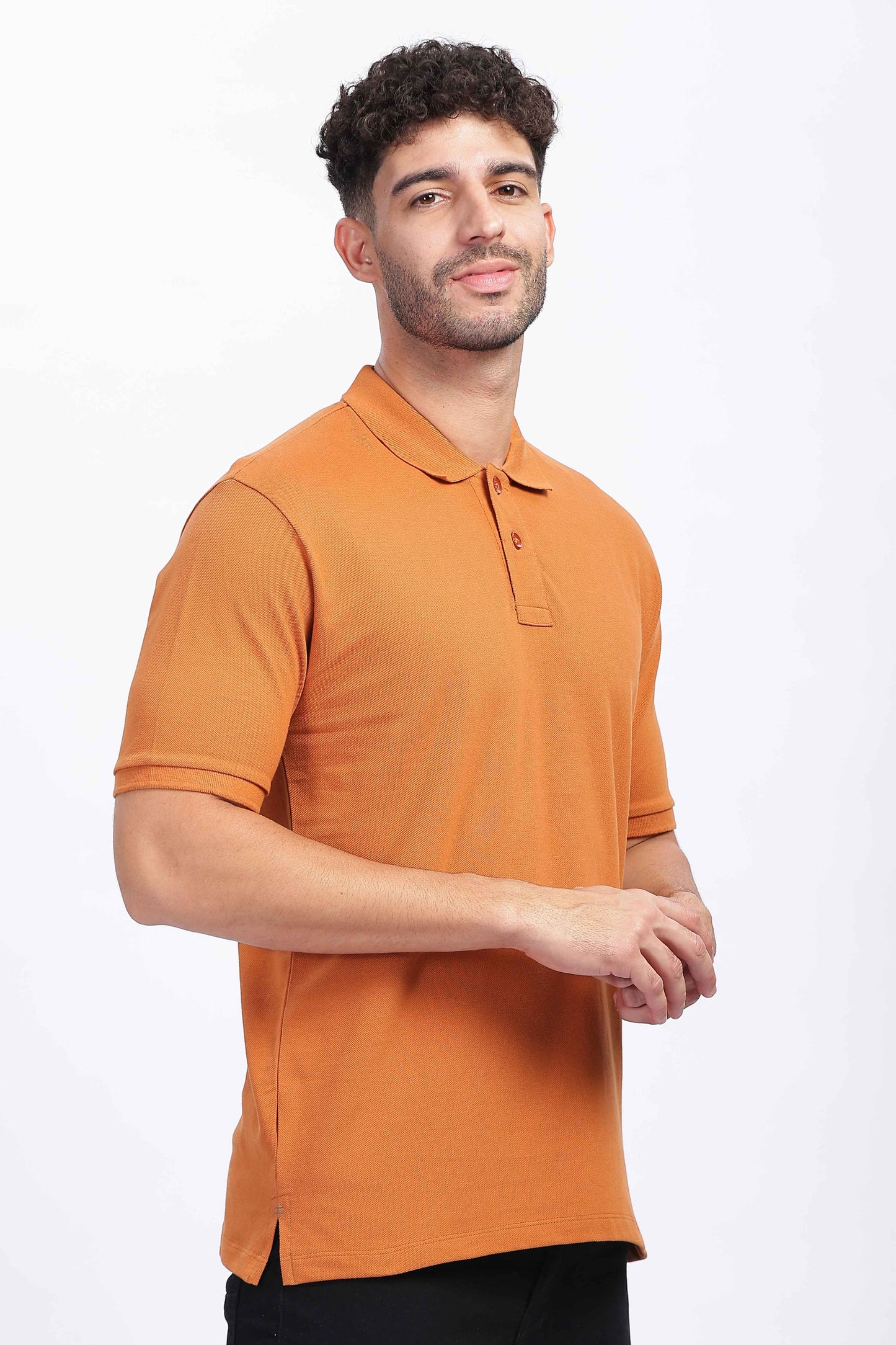 Mustard Yellow Polo T-Shirt