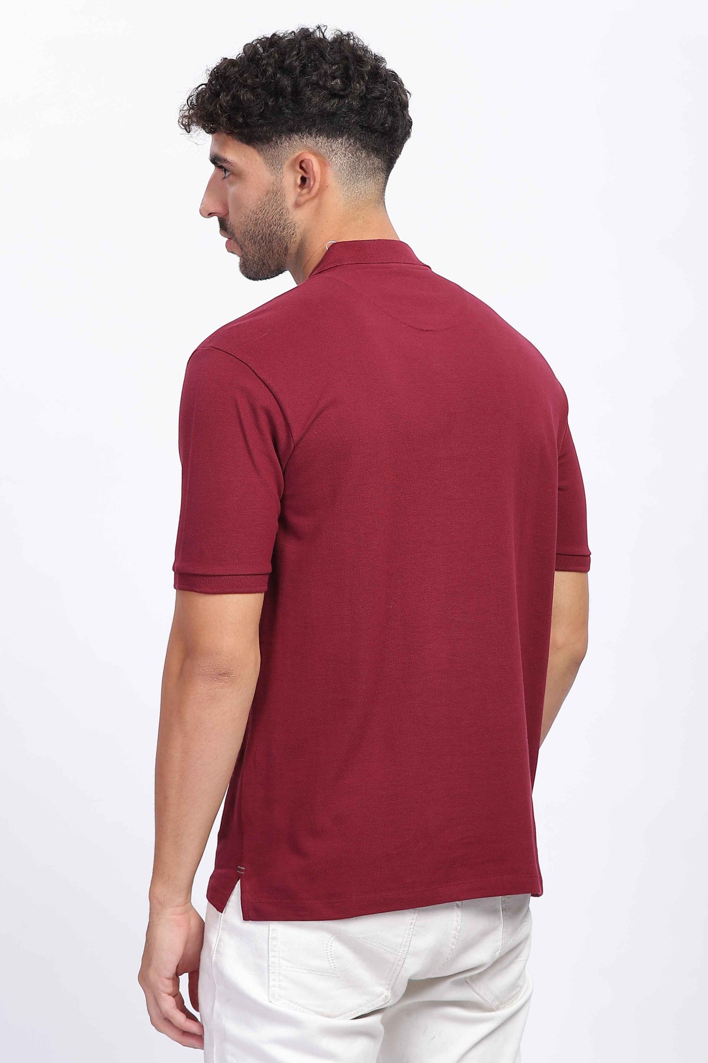  Maroon Polo T-Shirt 