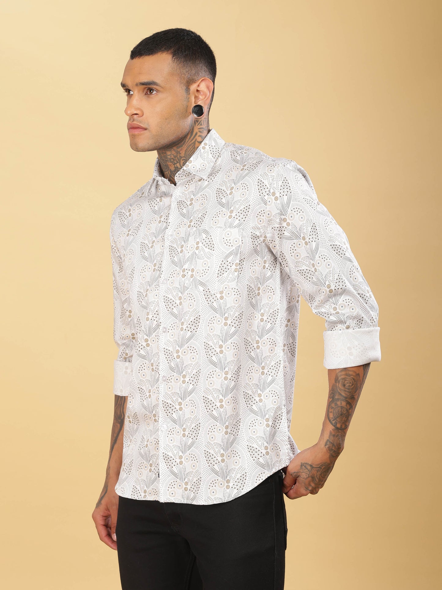 Mens Floral Shirts