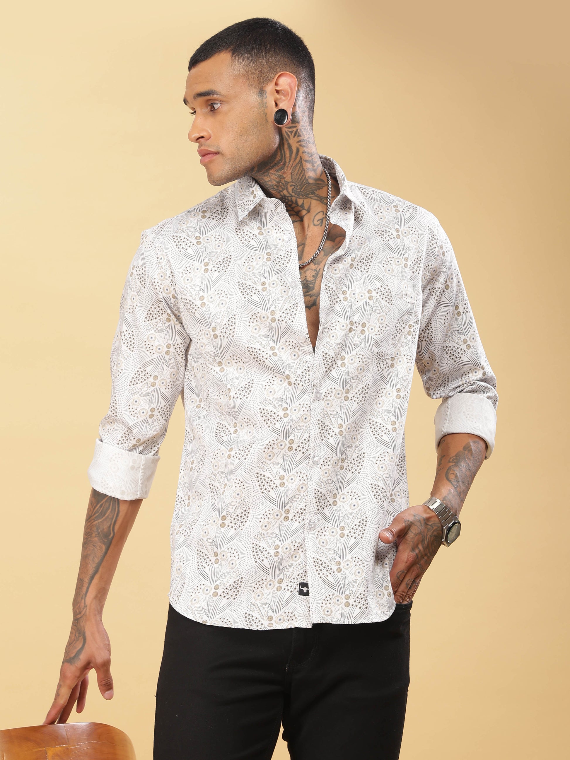 Mens Floral Shirts