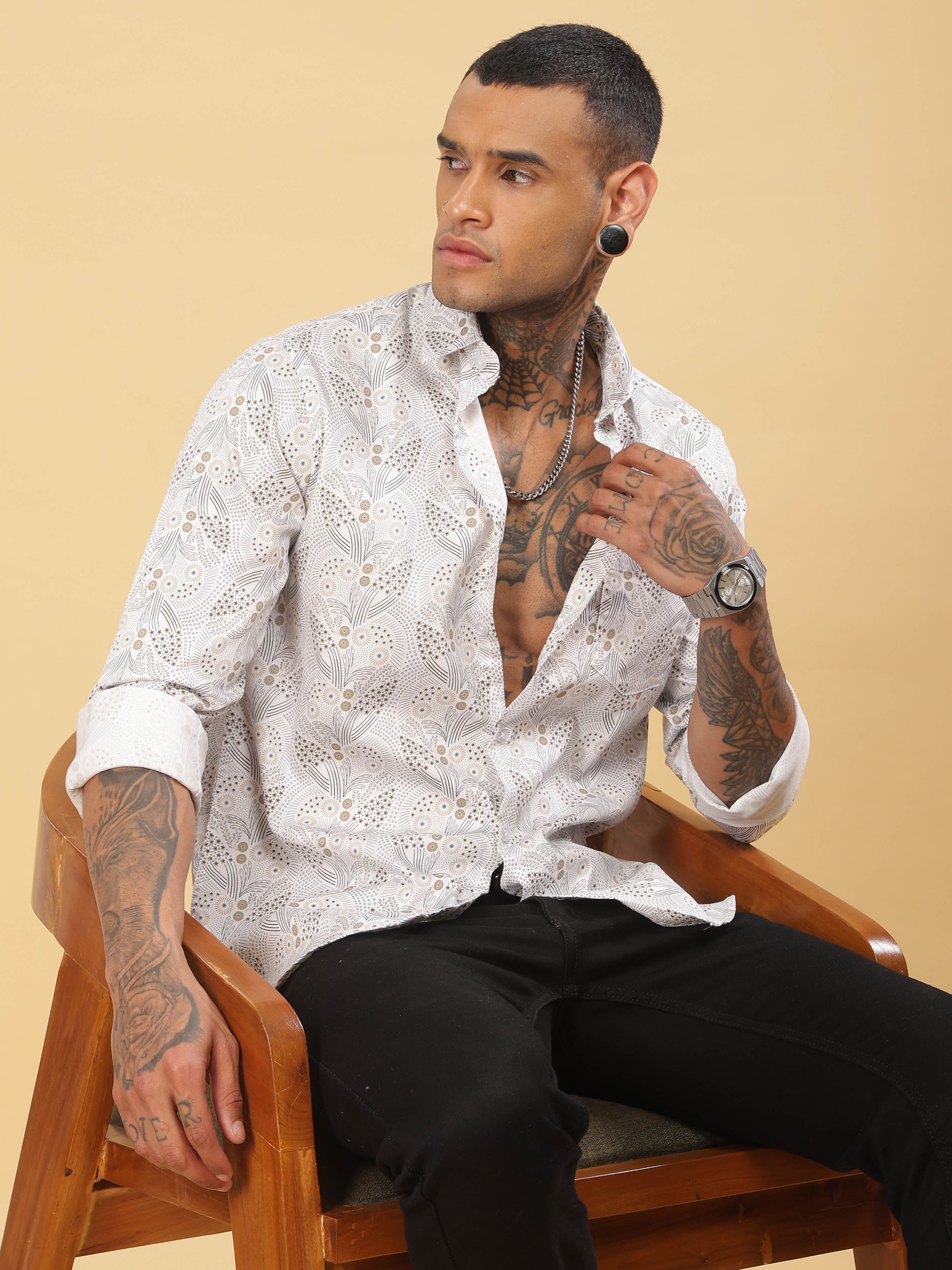 Mens Floral Shirts