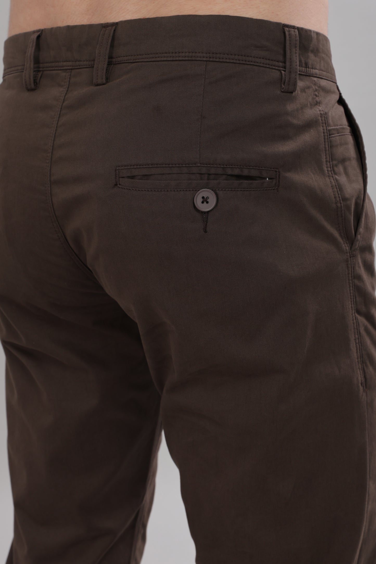 Brown Chino Trousers for Men