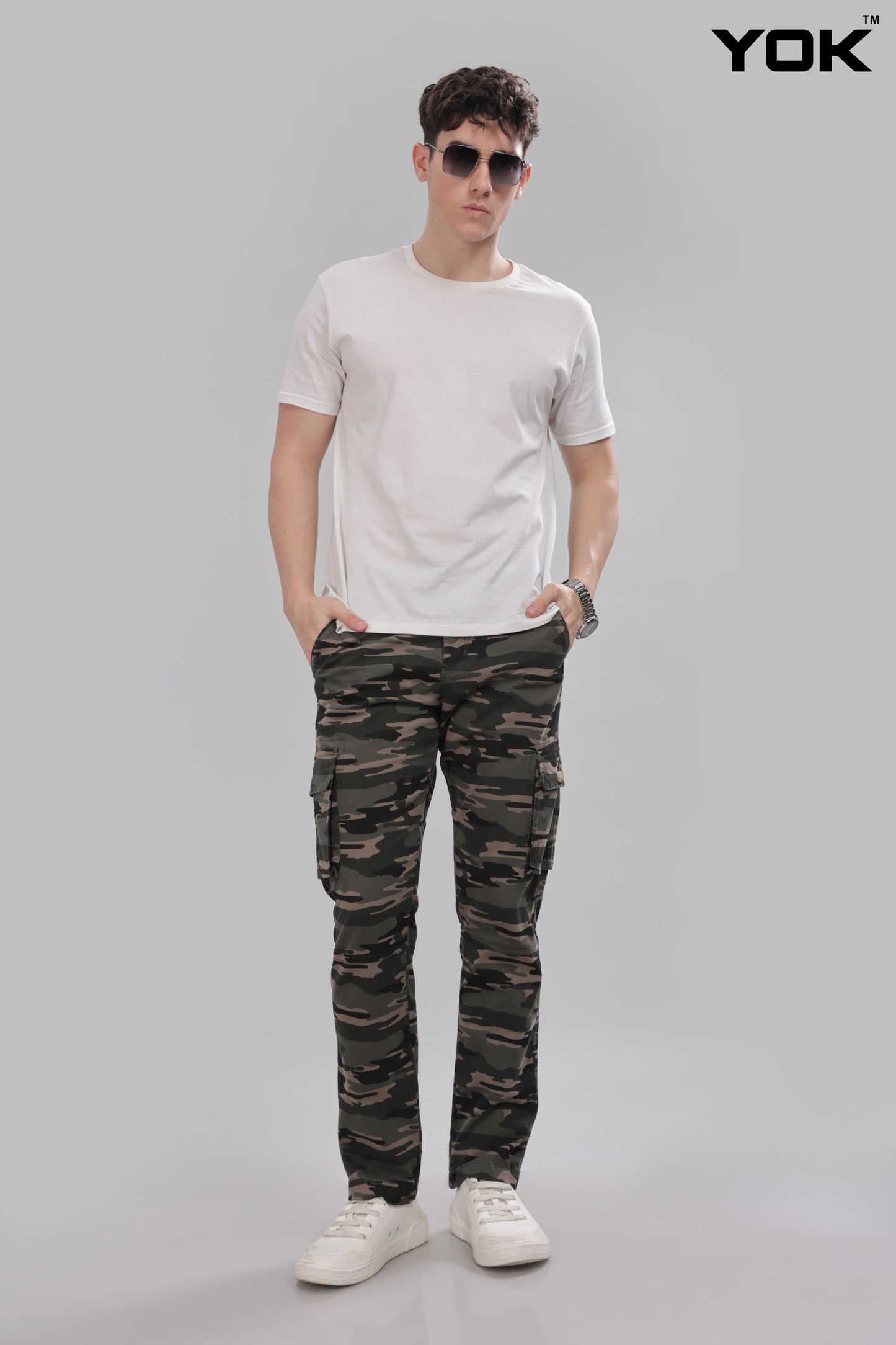 Shadow Camo Mens Cotton Chinos 