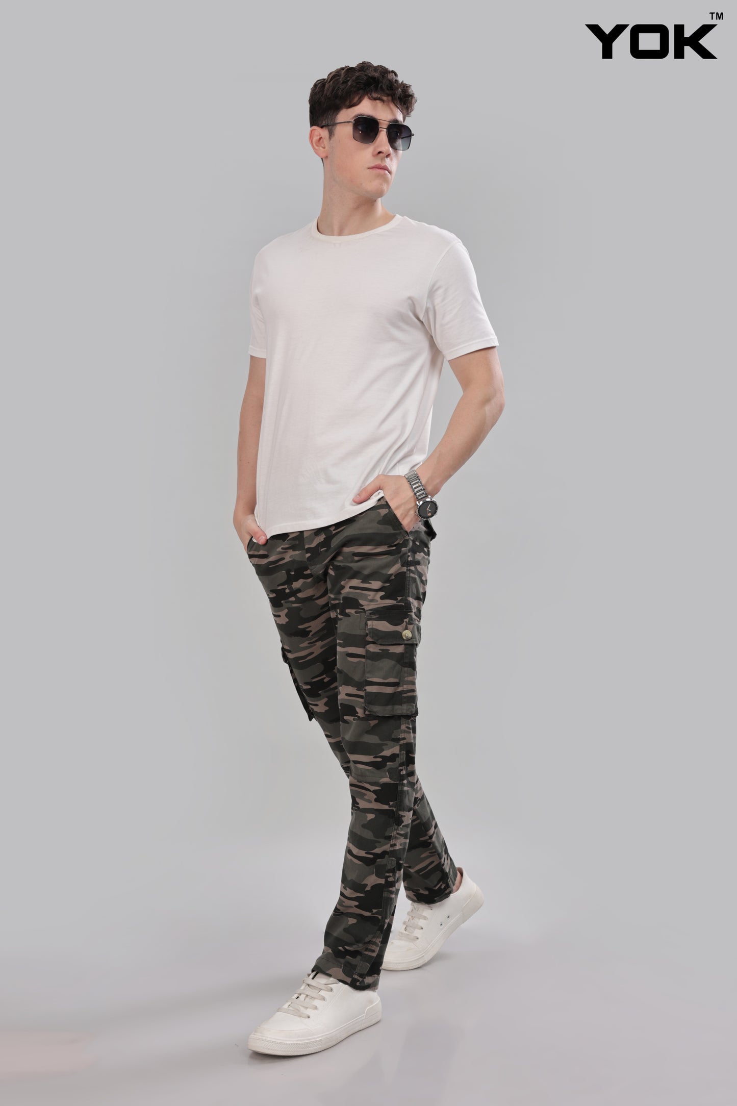 Shadow Camo Mens Cotton Chinos 