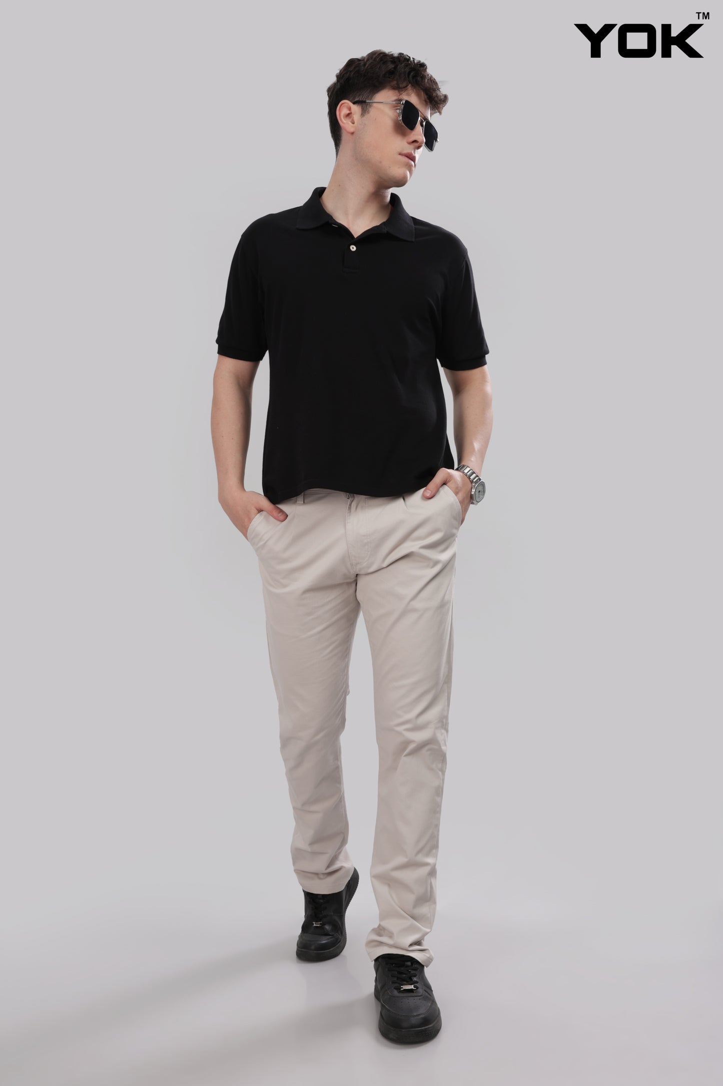 Oslo Light Grey Pant for Men