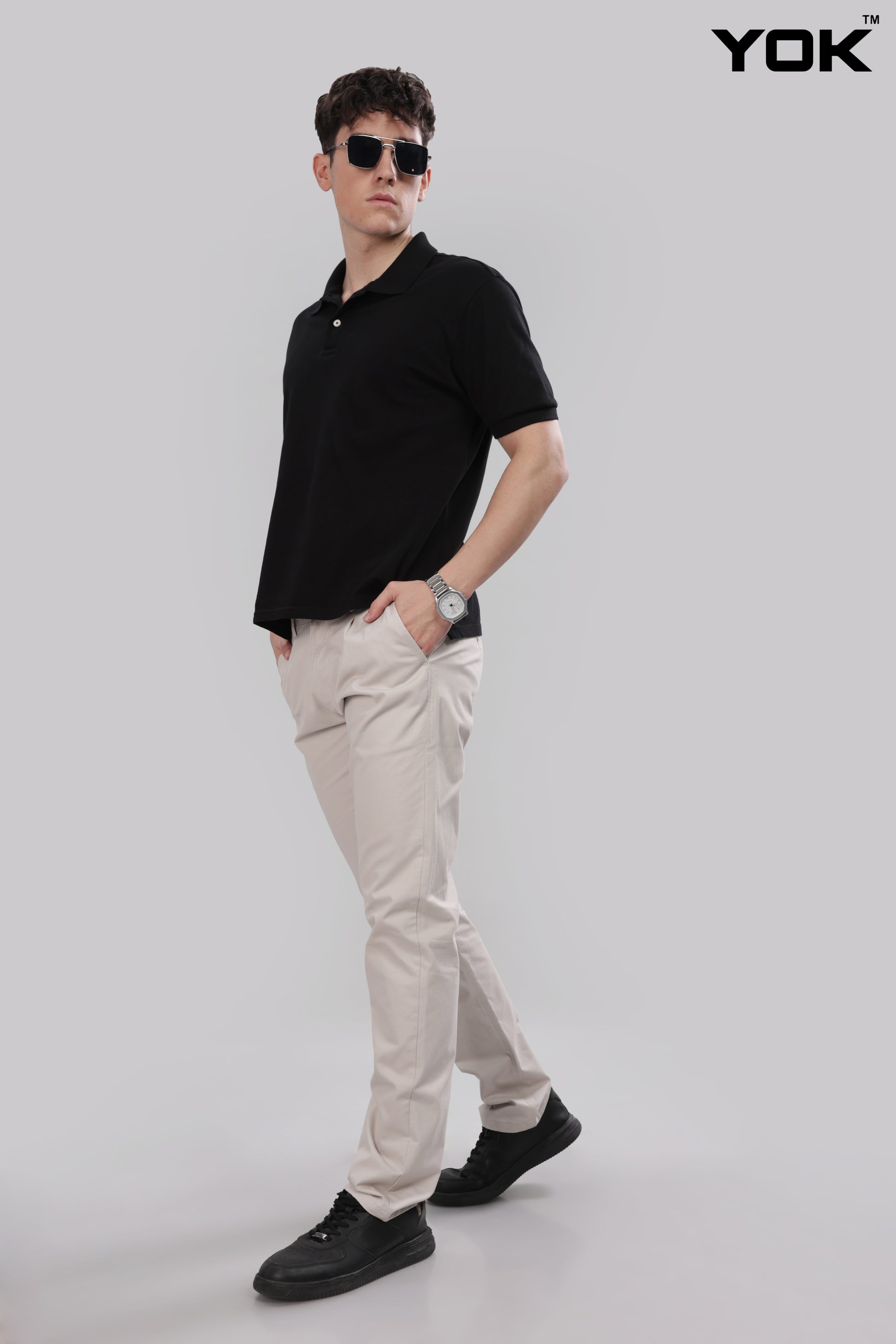 Oslo Light Grey Pant for Men