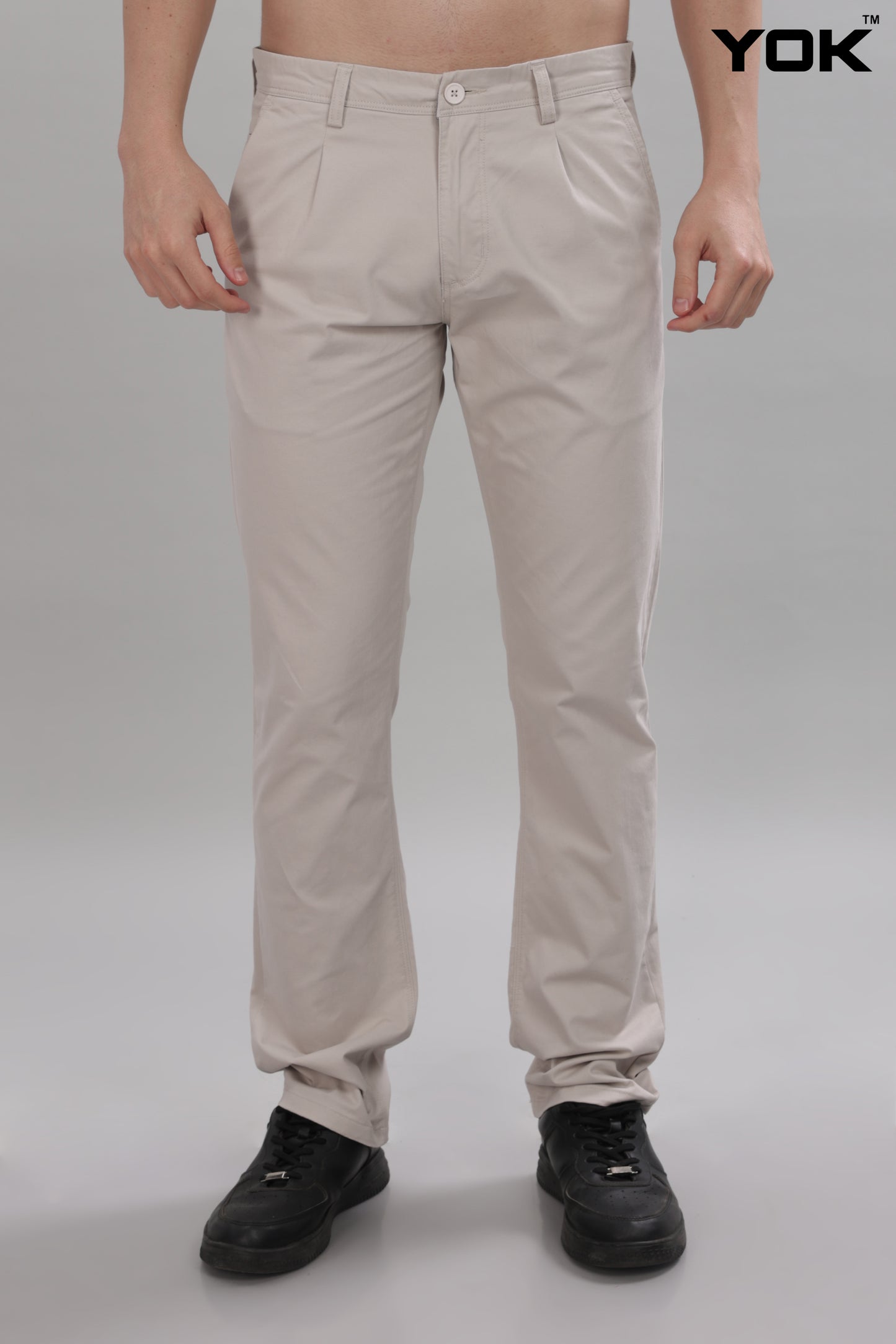 Oslo Light Grey Pant for Men