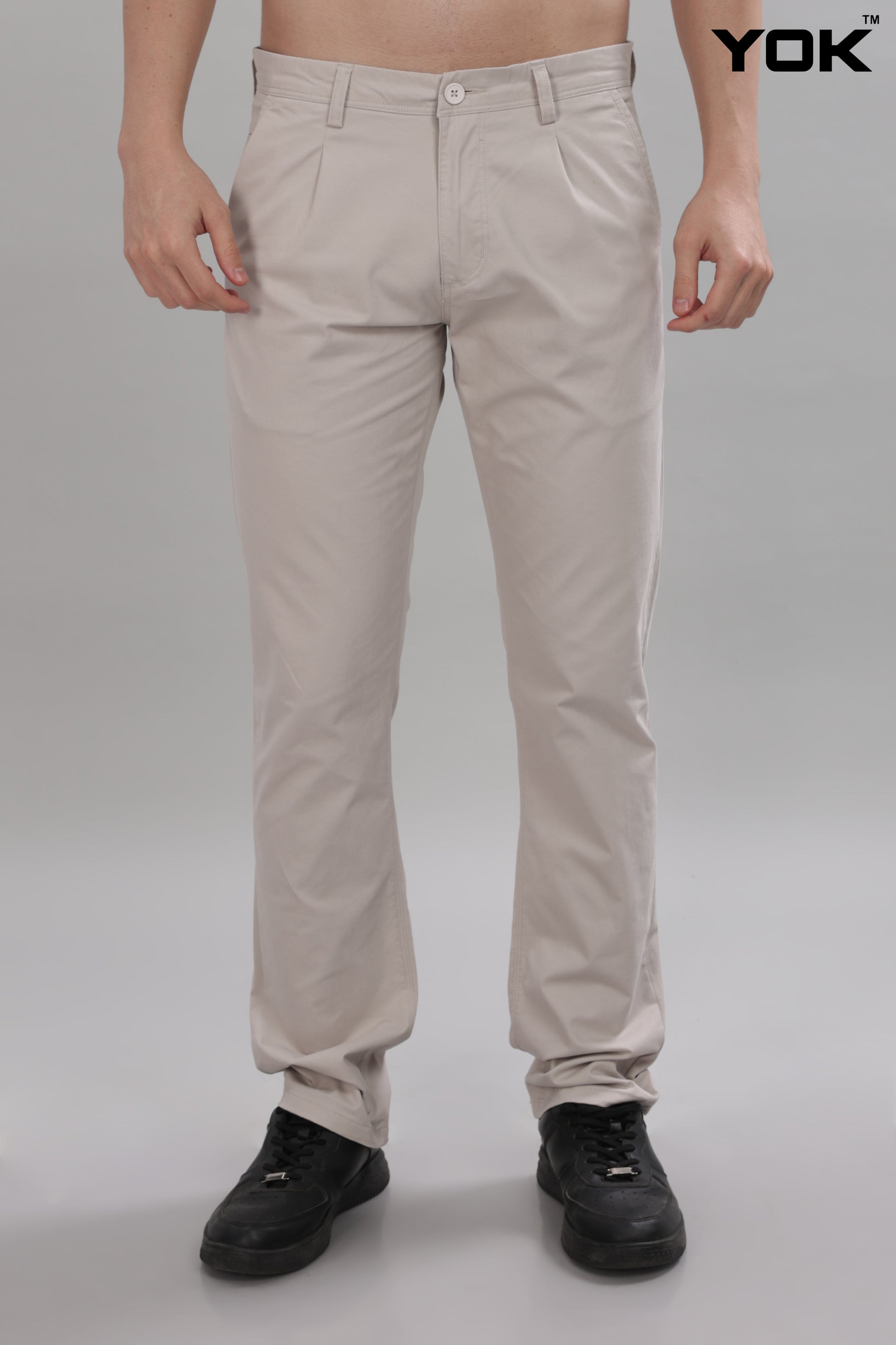 Oslo Light Grey Pant for Men