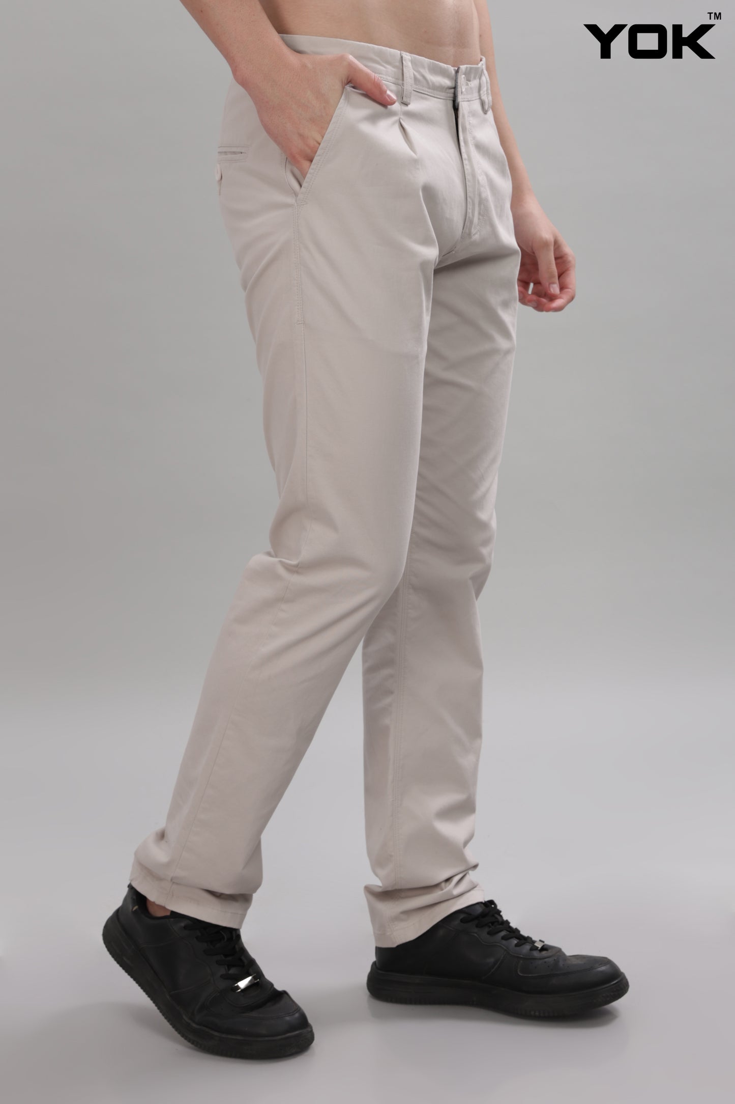 Oslo Light Grey Pant for Men