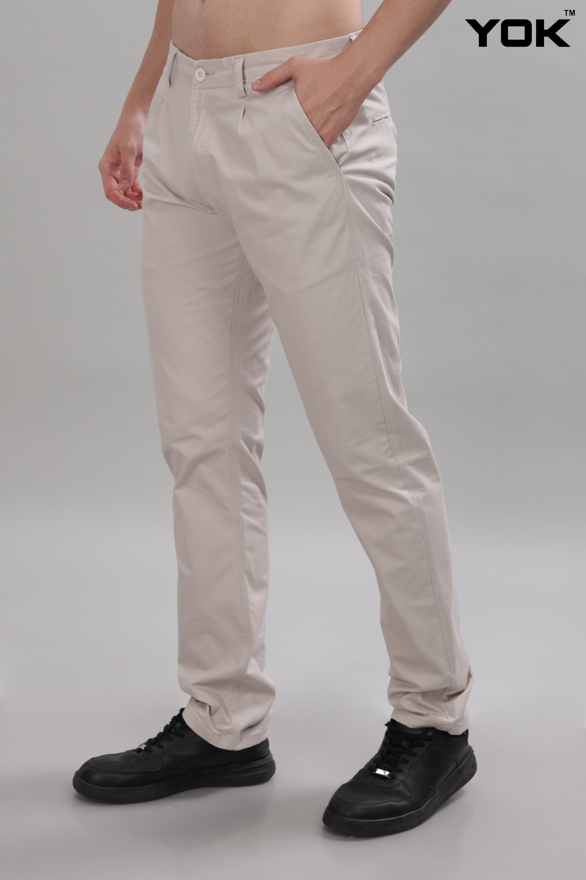 Oslo Light Grey Pant for Men