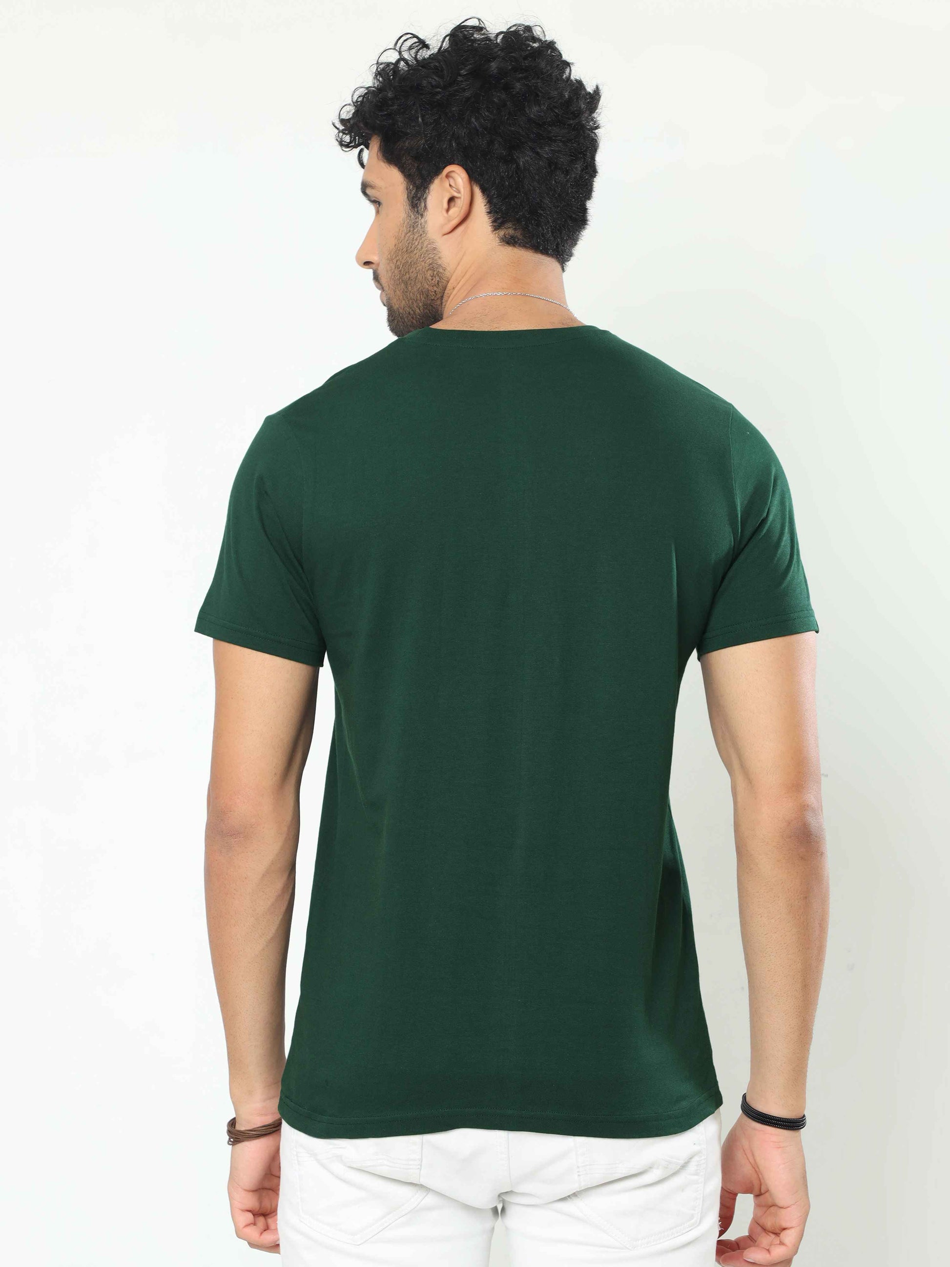 Plain Green Tshirts - YOK 