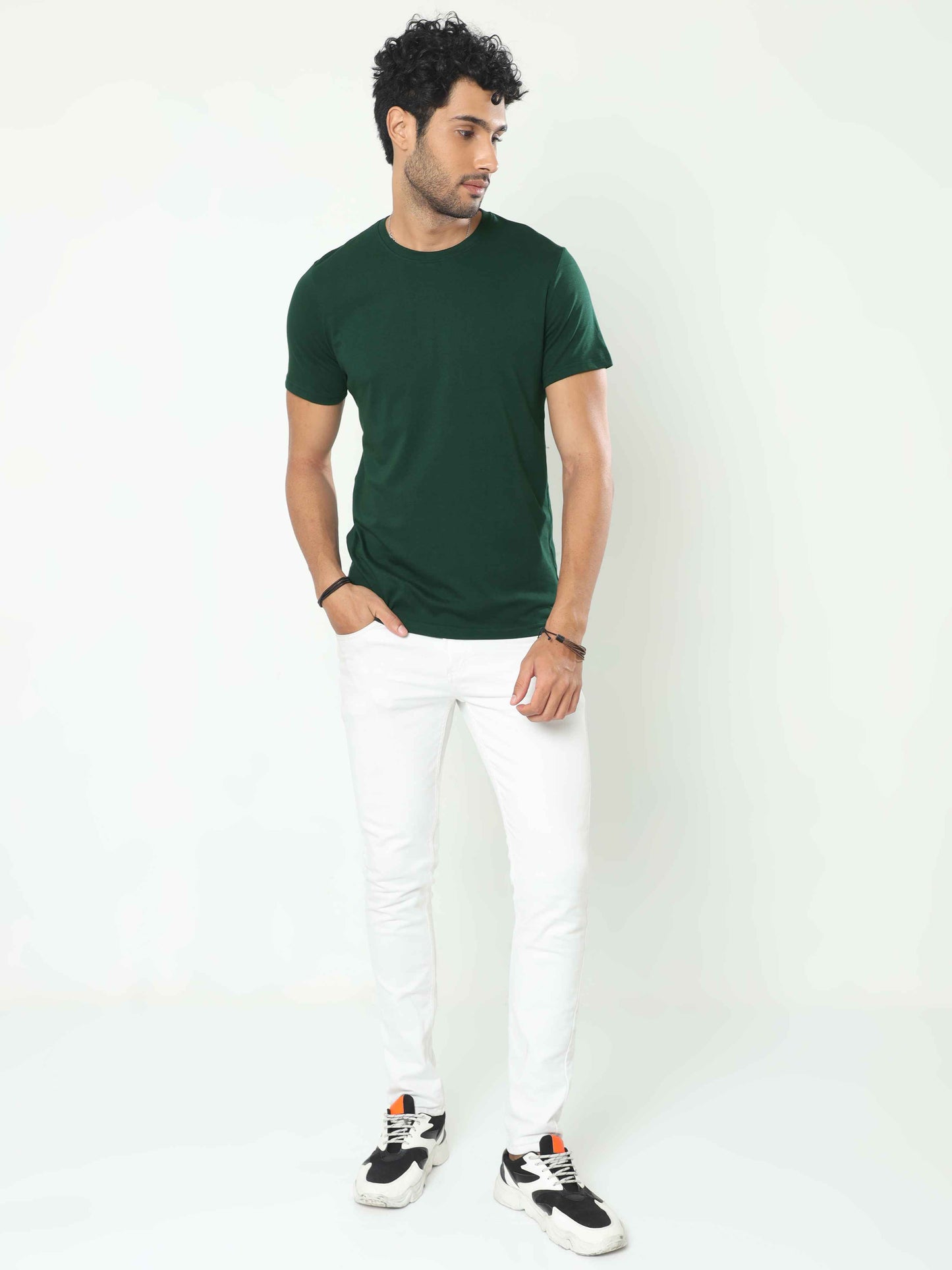 Plain Green Tshirts - YOK 