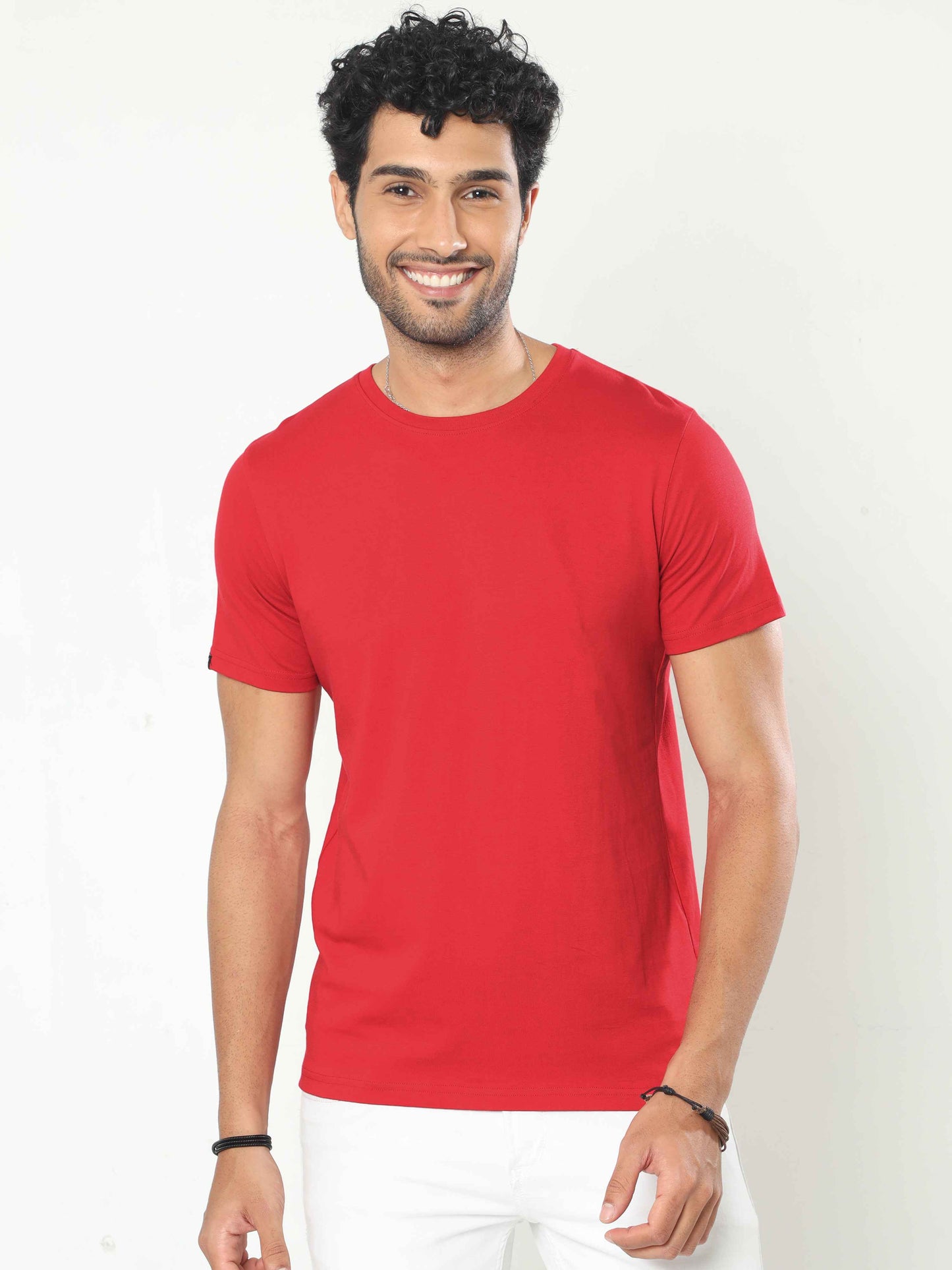 Mens Plain Red T shirt