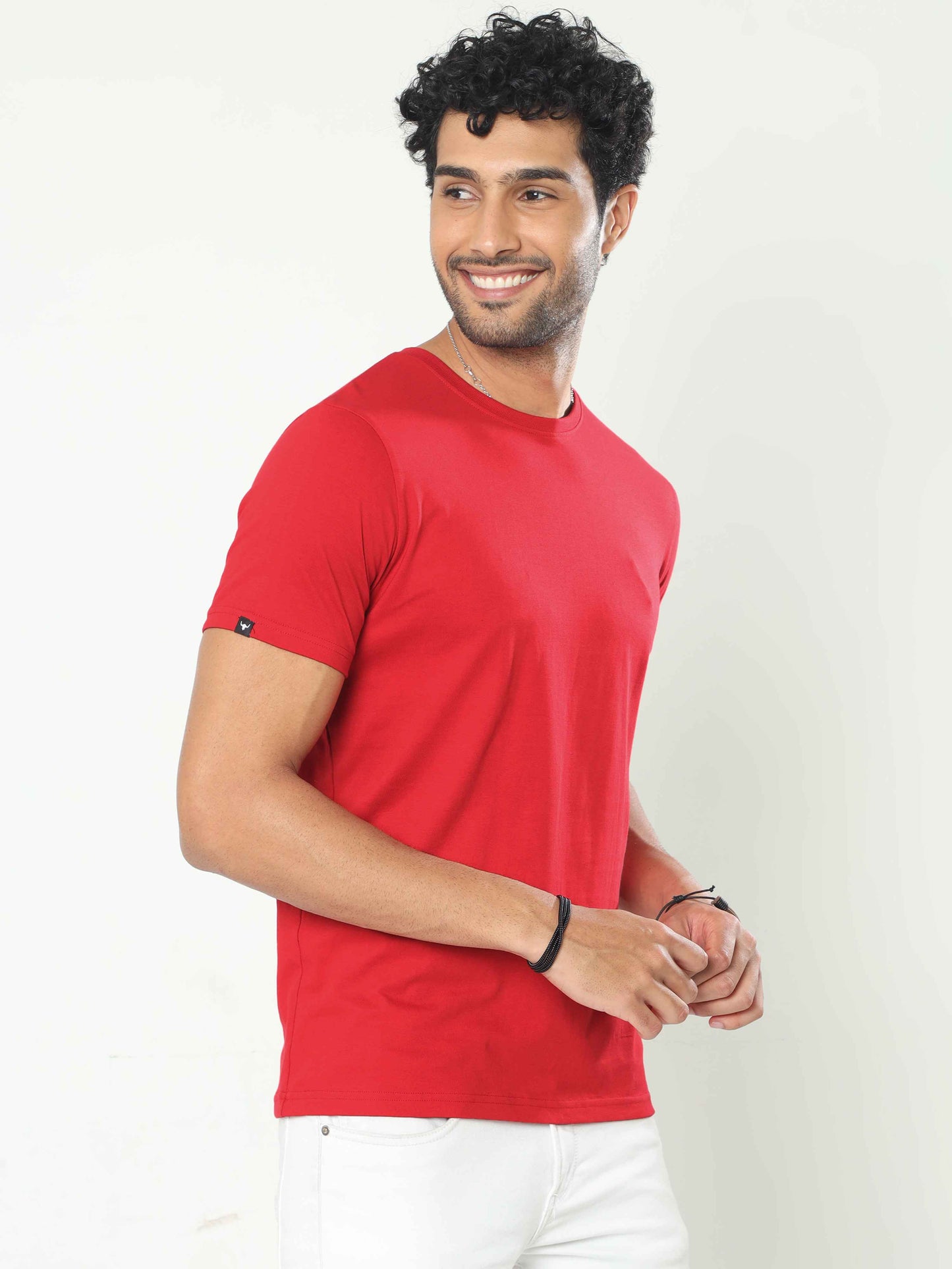 Mens Plain Red T shirt