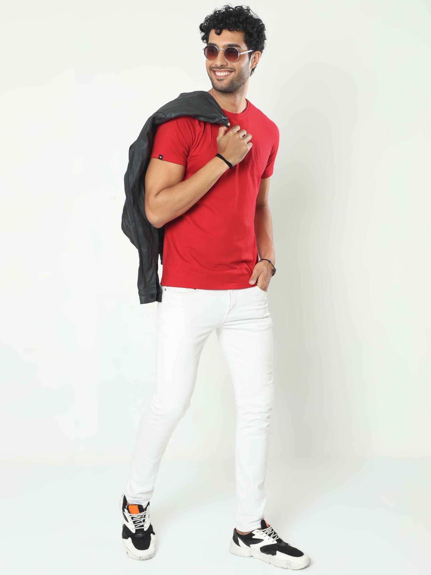 Mens Plain Red T shirt